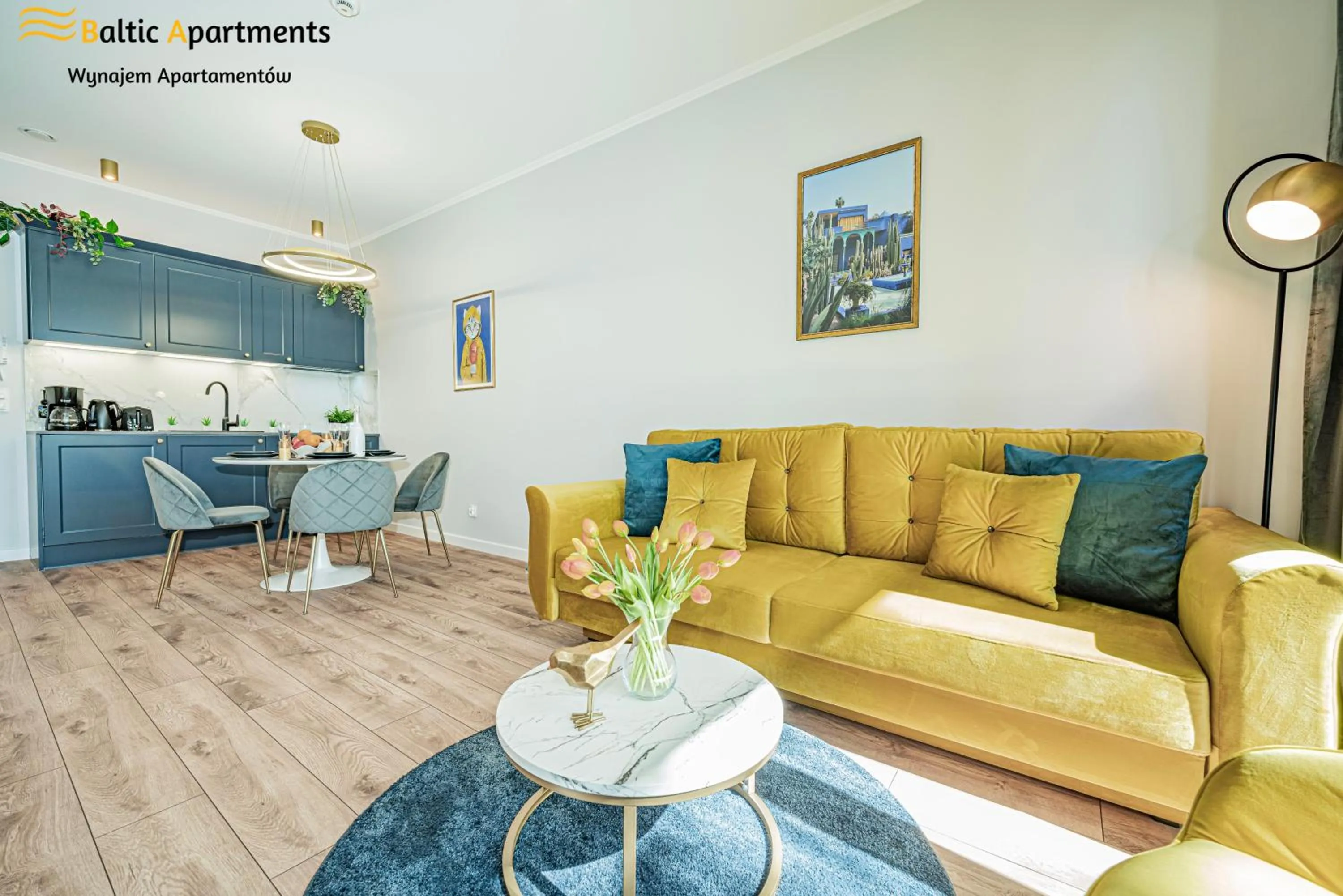 Bed in Seaside Garden Apartments & Wellness by Baltic Apartments