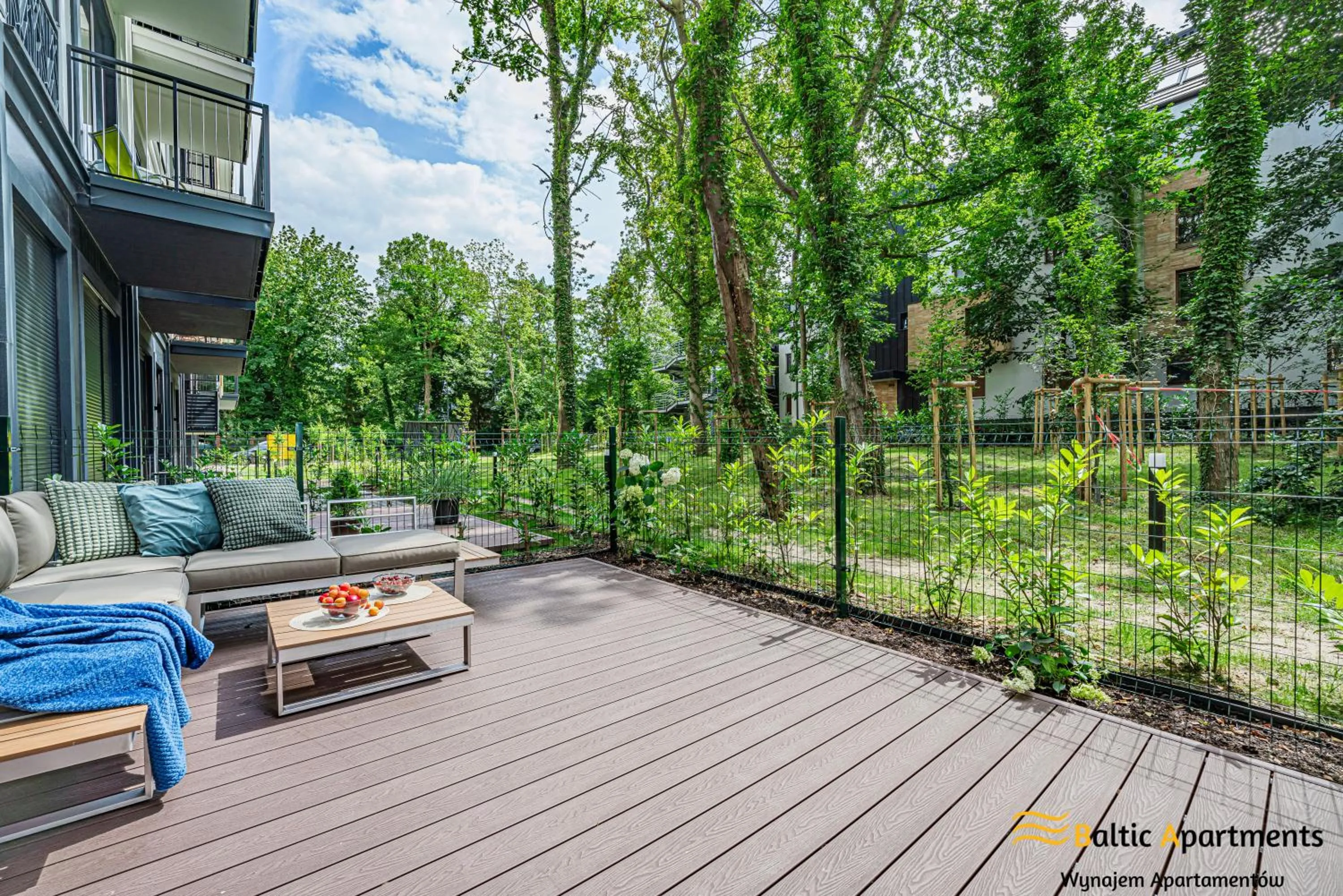 Garden in Seaside Garden Apartments & Wellness by Baltic Apartments