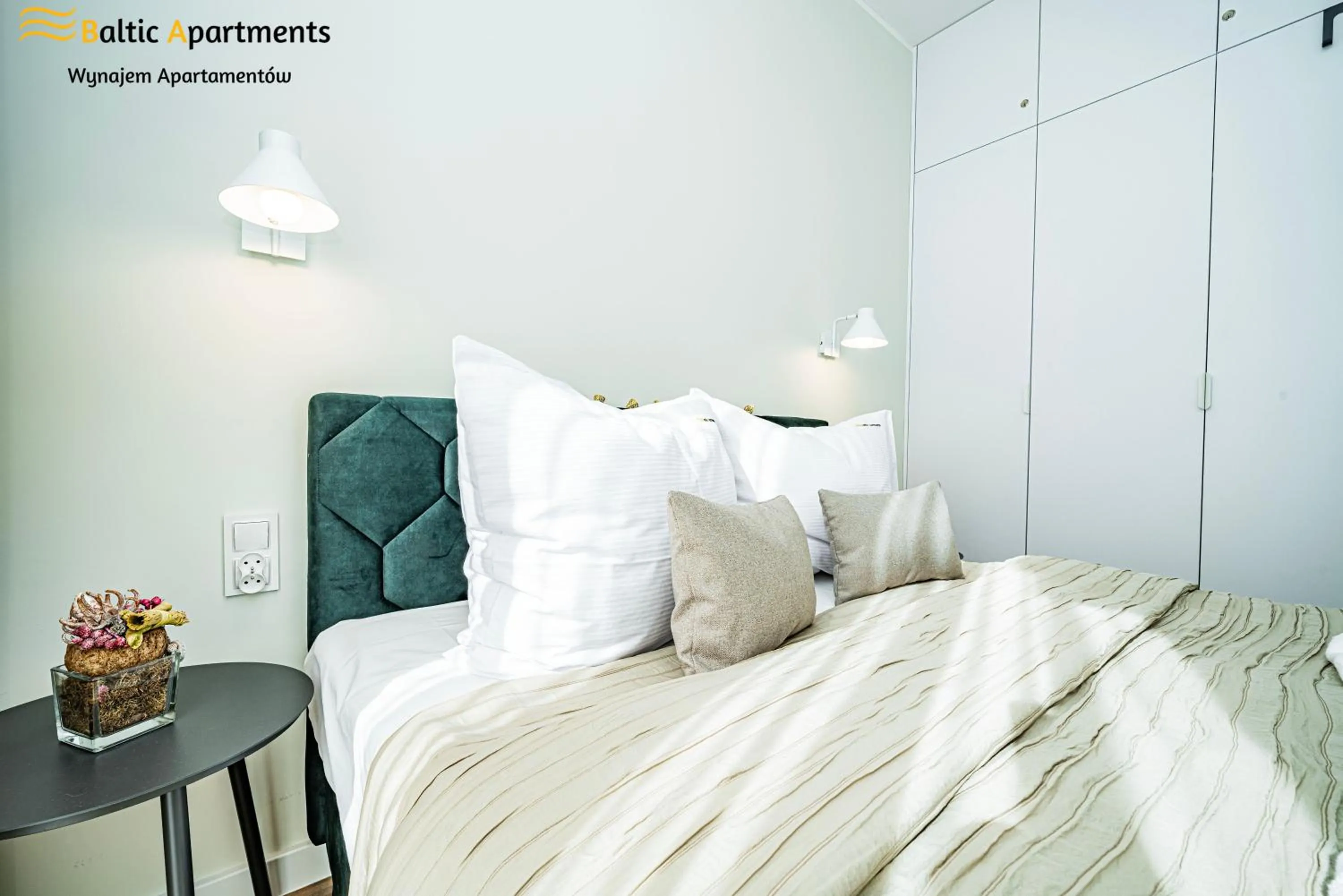 Bed in Seaside Garden Apartments & Wellness by Baltic Apartments