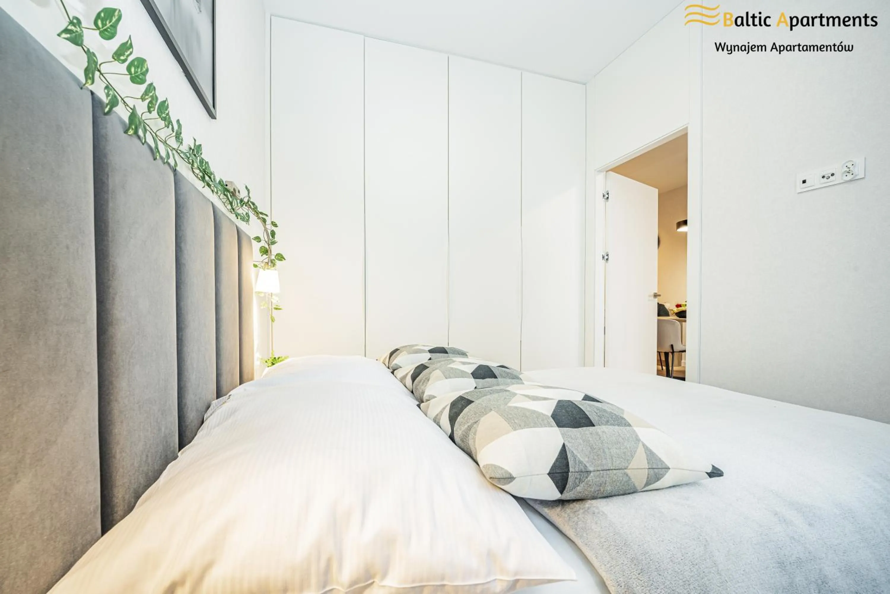 Bed in Seaside Garden Apartments & Wellness by Baltic Apartments