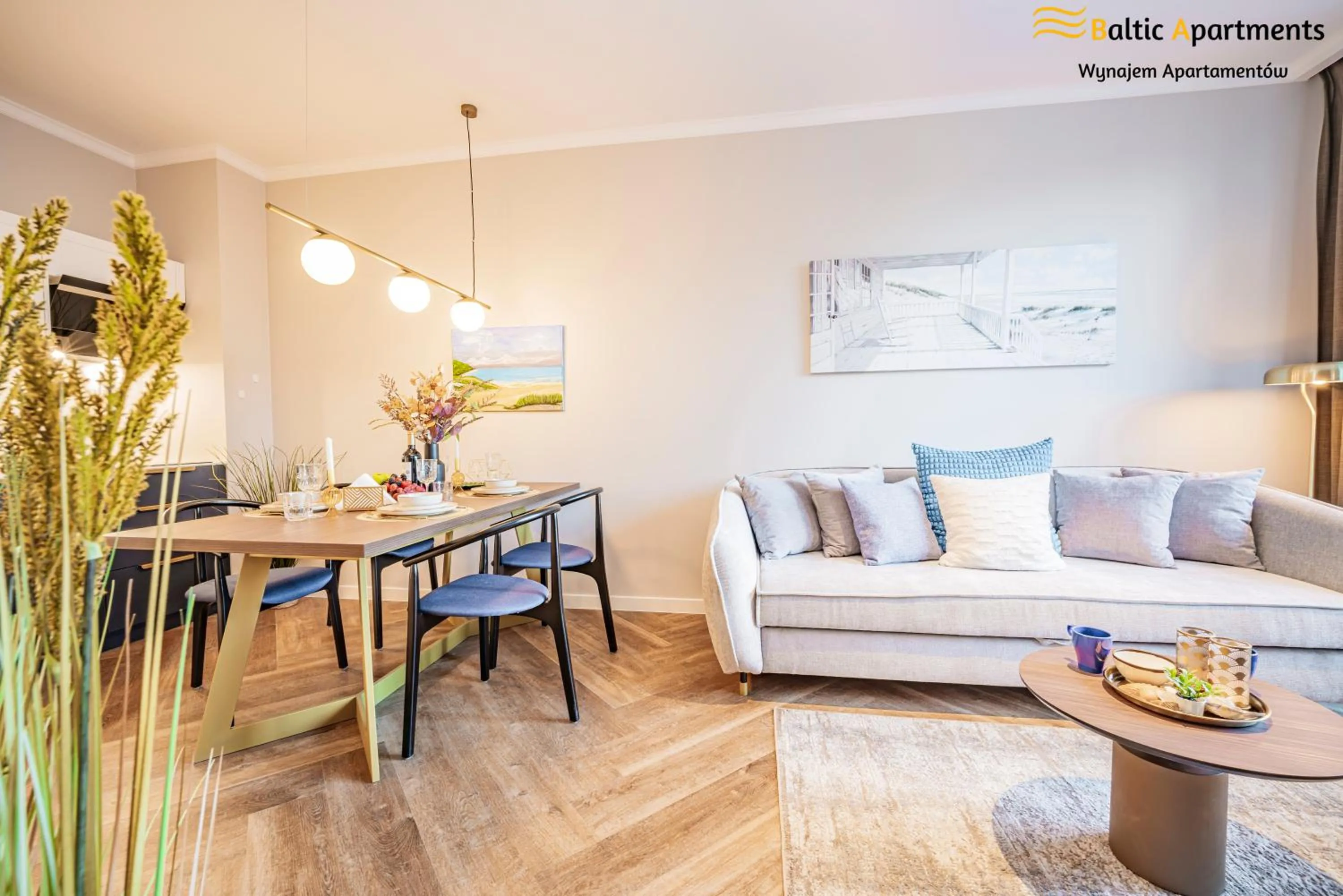 Living room in Seaside Garden Apartments & Wellness by Baltic Apartments