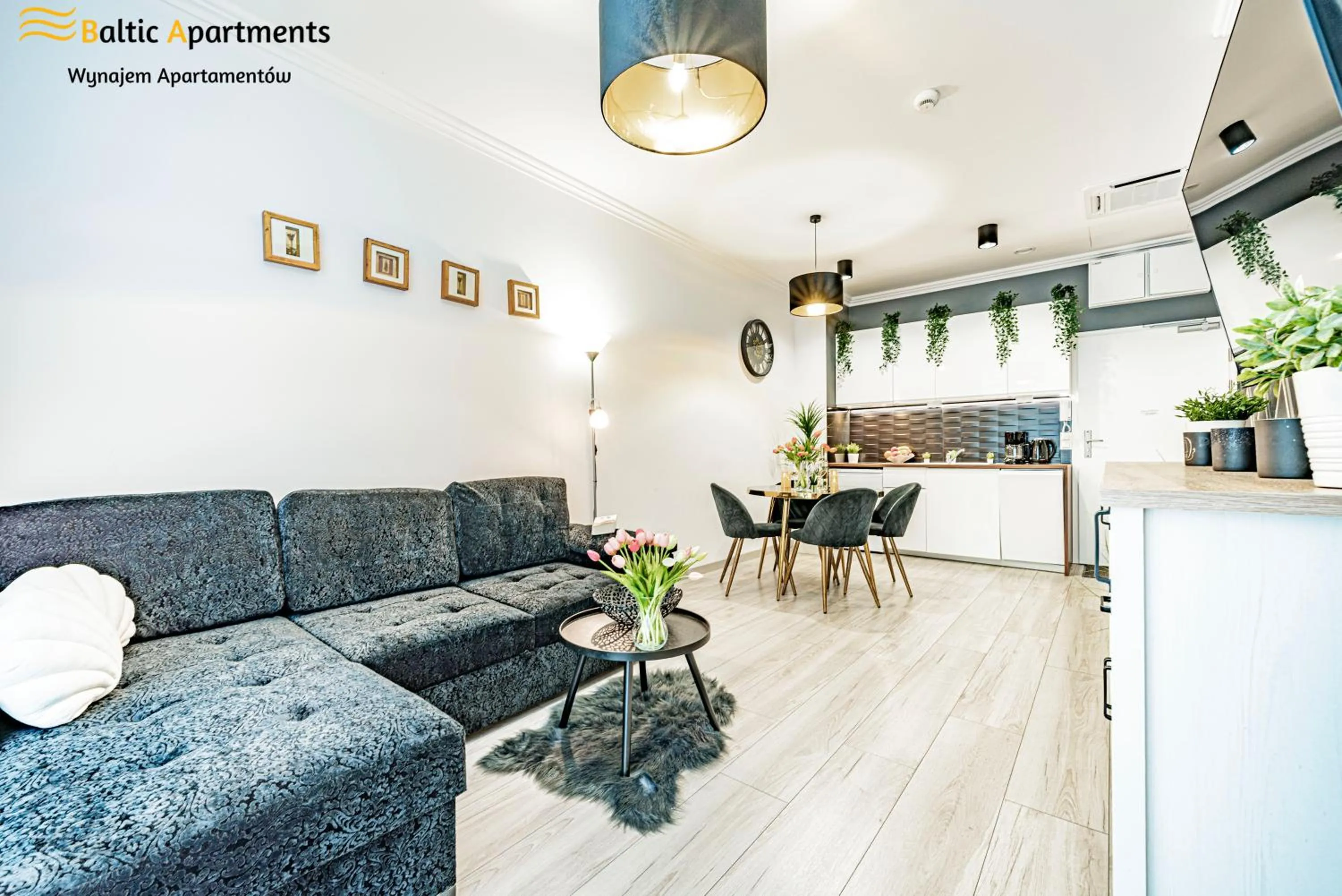 Bed in Seaside Garden Apartments & Wellness by Baltic Apartments