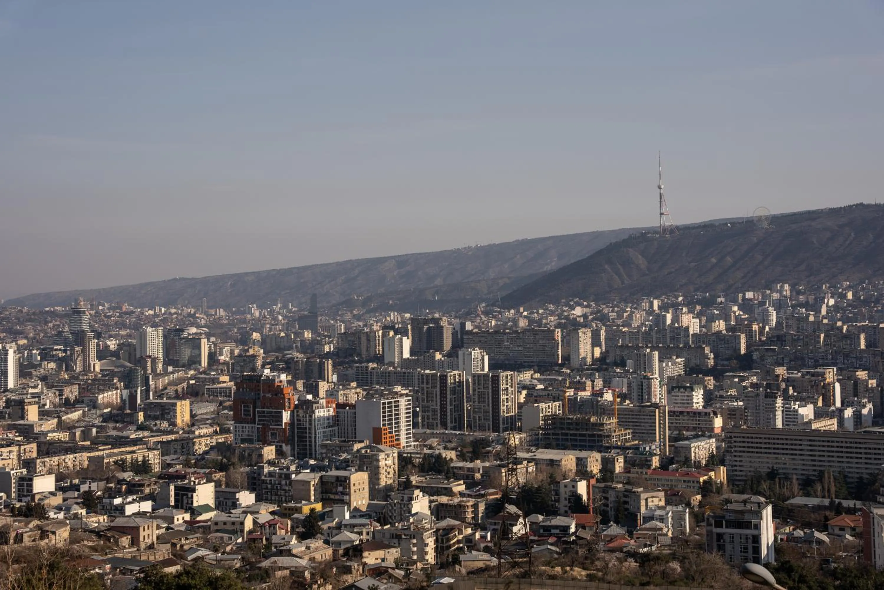 City view in Panorama Lisi Grand Hotel