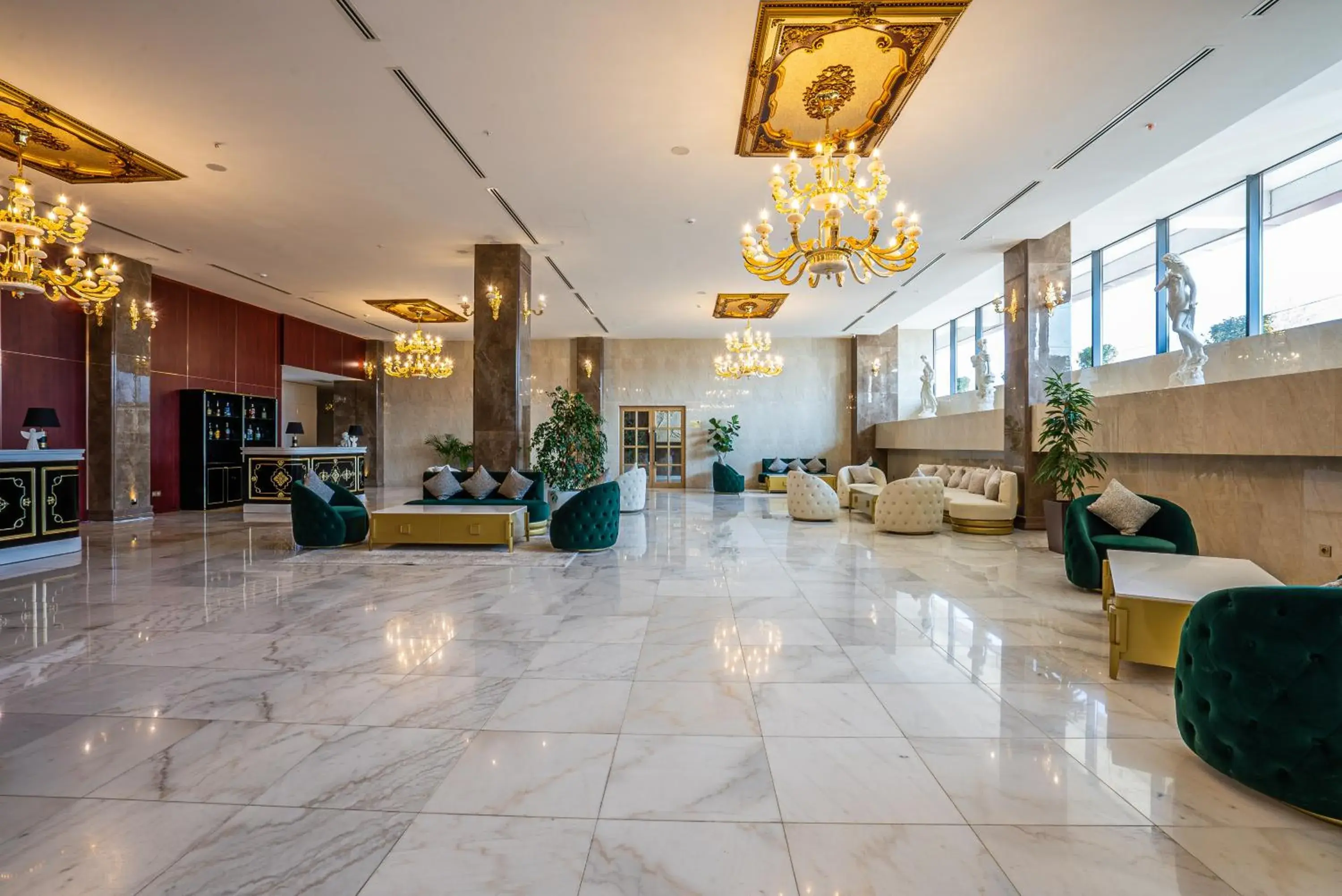 Lobby or reception in Panorama Lisi Grand Hotel Lobby or reception in Panorama Lisi Grand Hotel