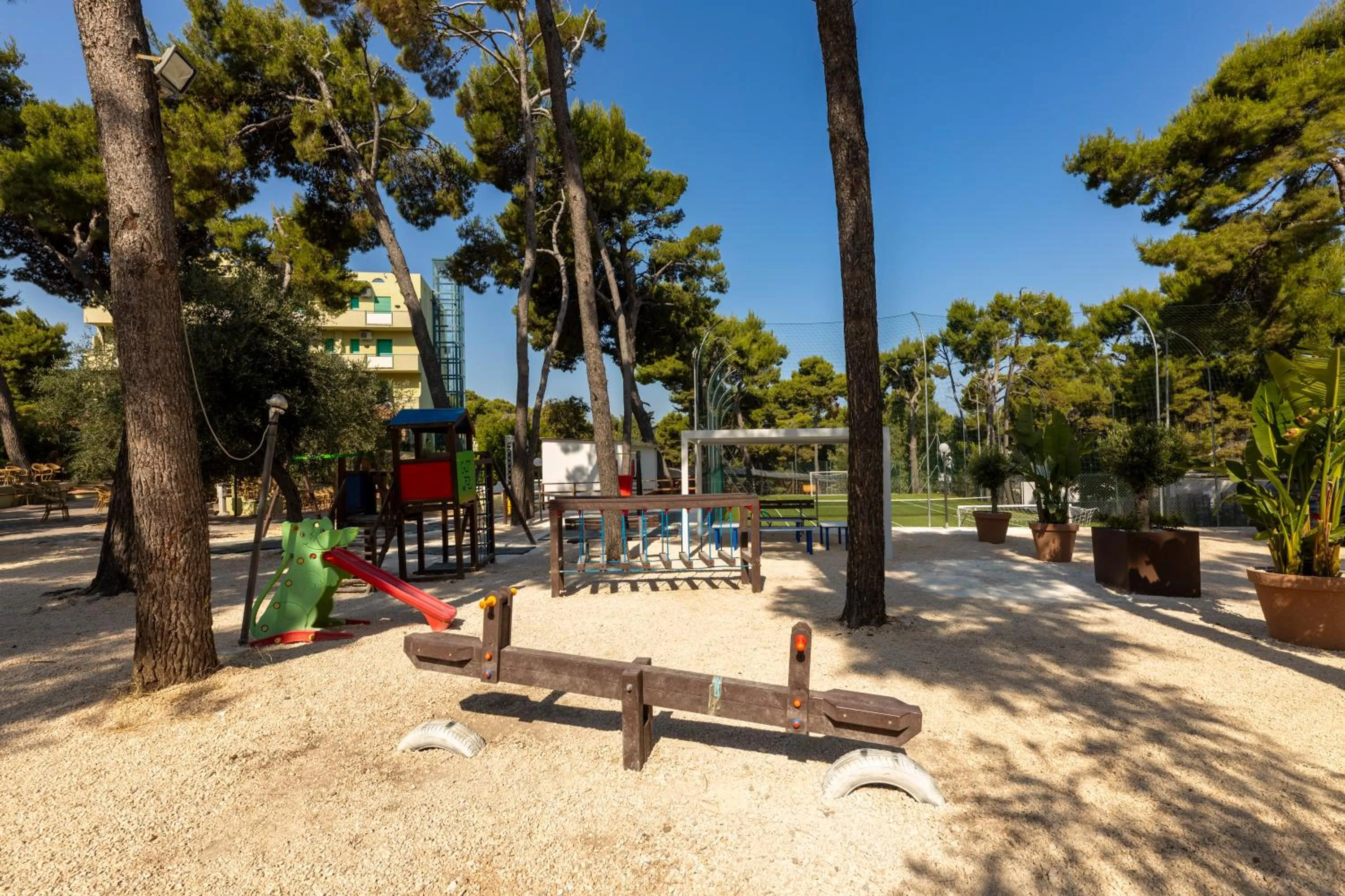 Children play ground in Paglianza Hotel