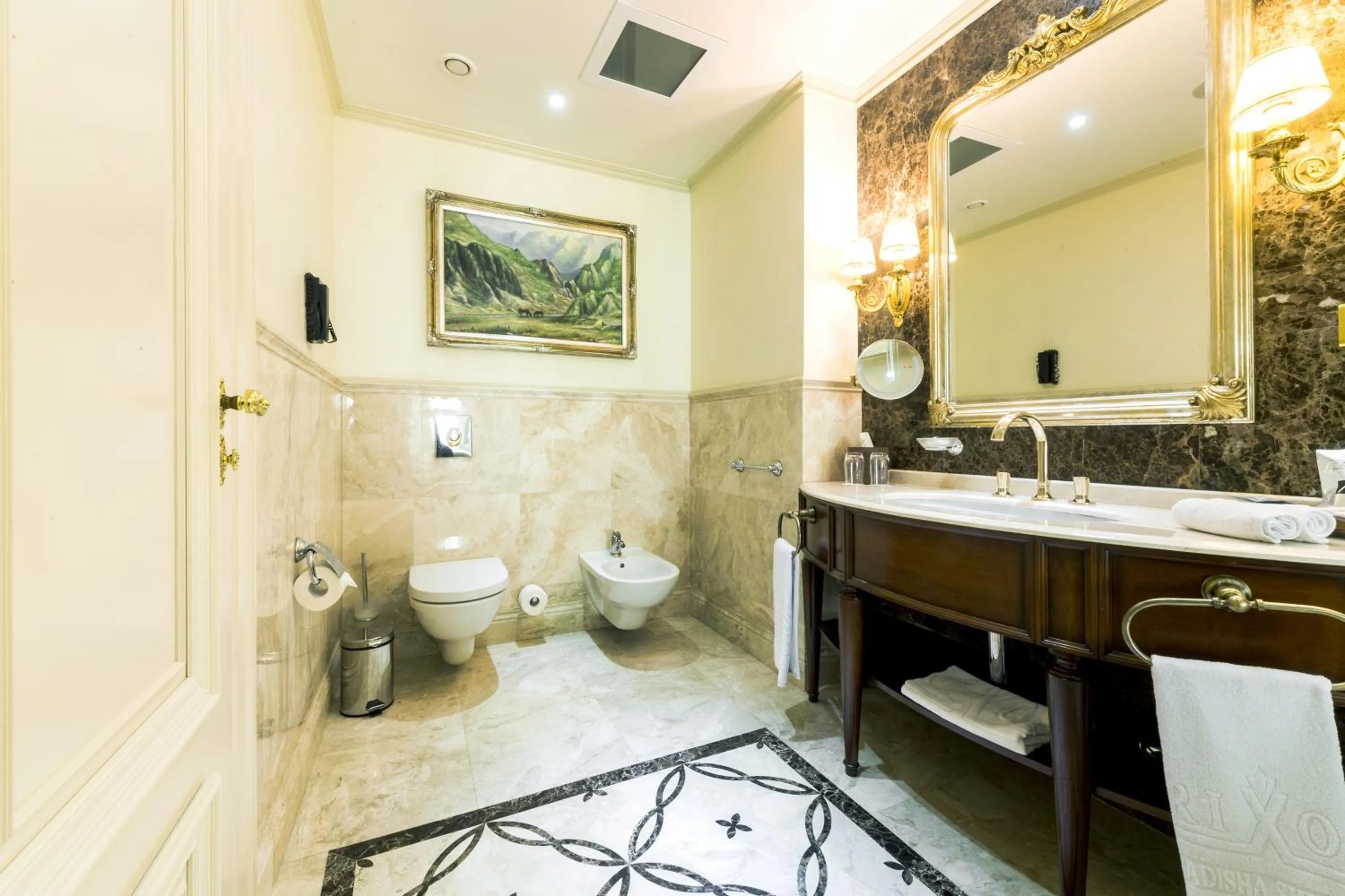 Bathroom in Rixos Khadisha Shymkent