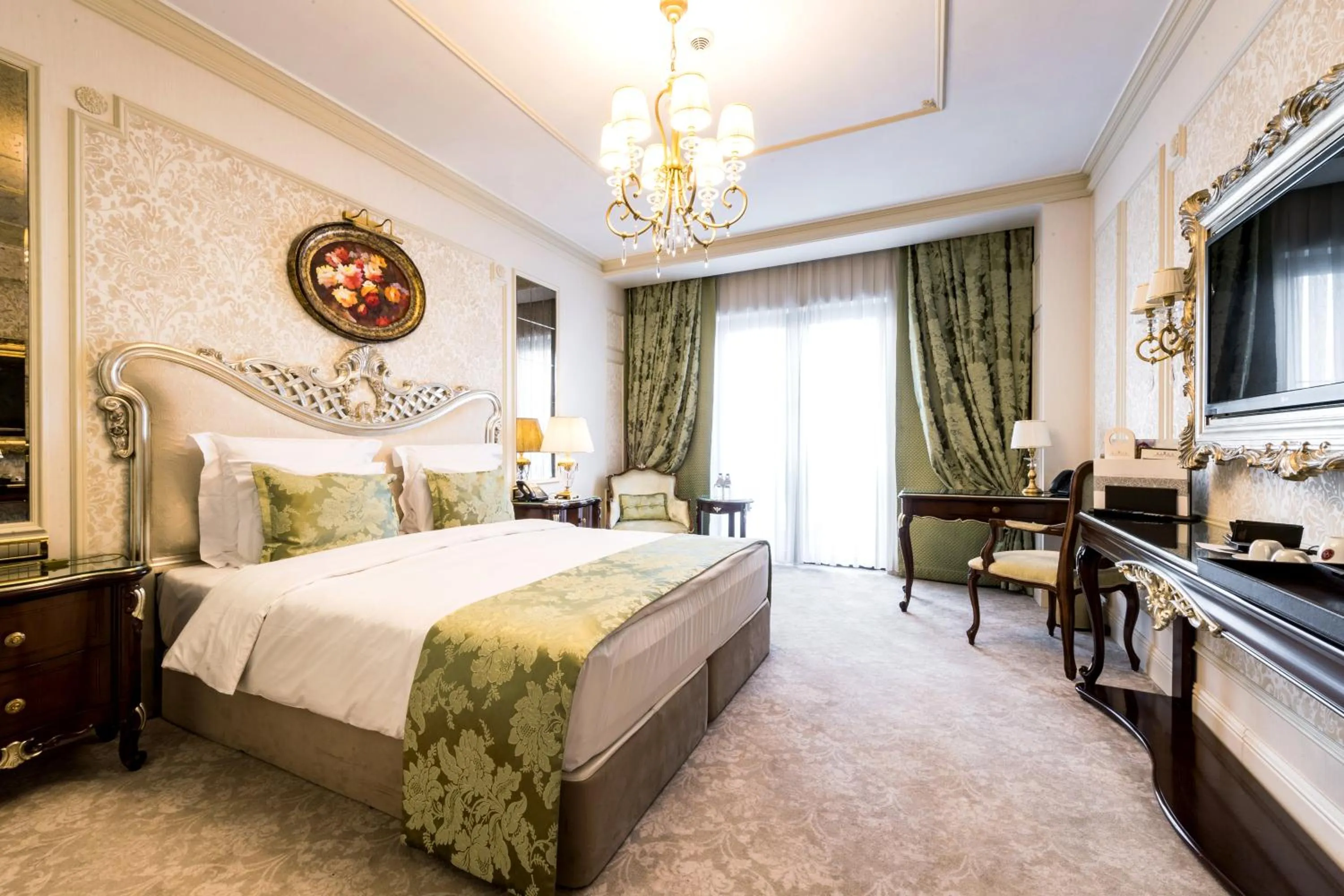 Photo of the whole room, Bed in Rixos Khadisha Shymkent