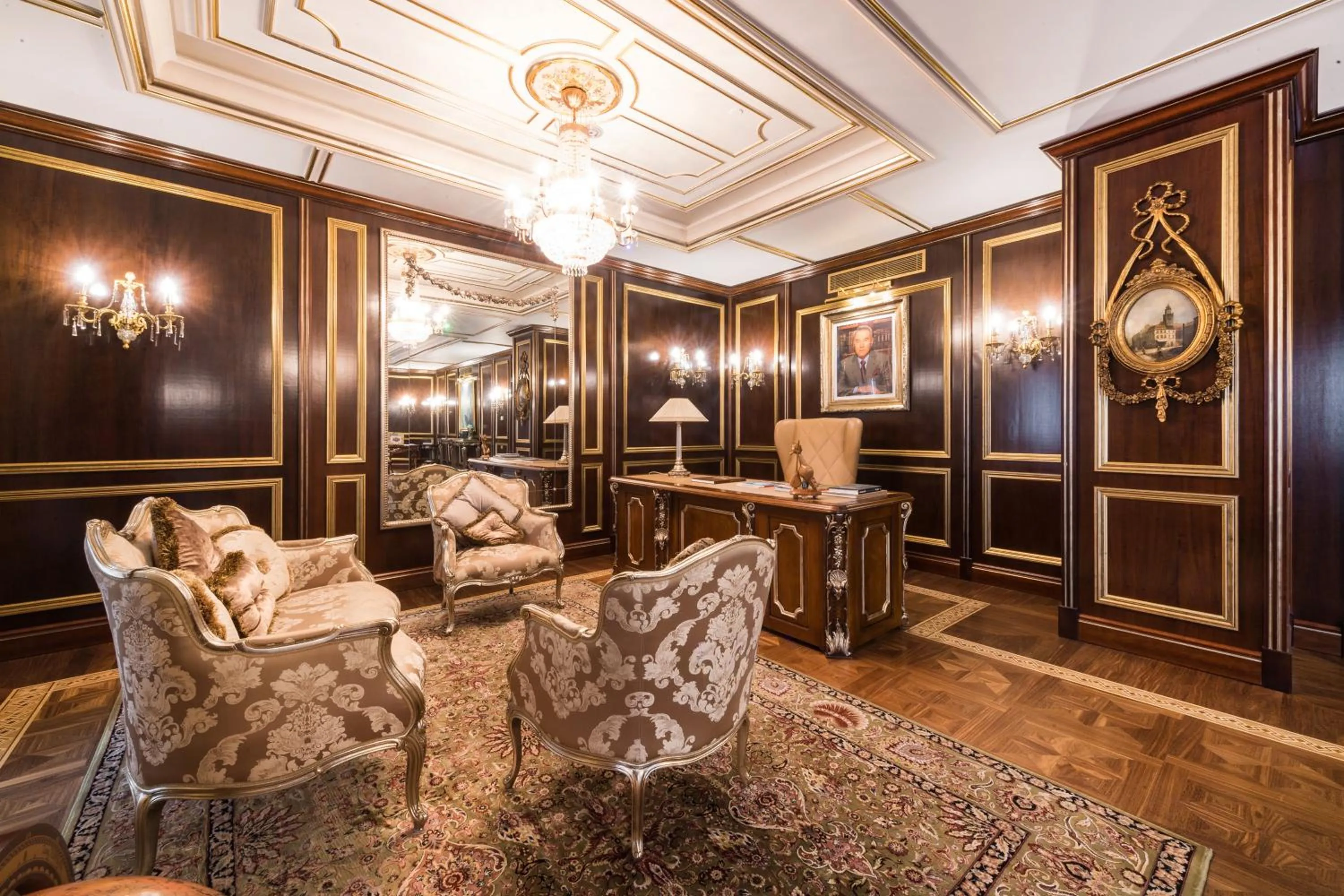 Living room in Rixos Khadisha Shymkent