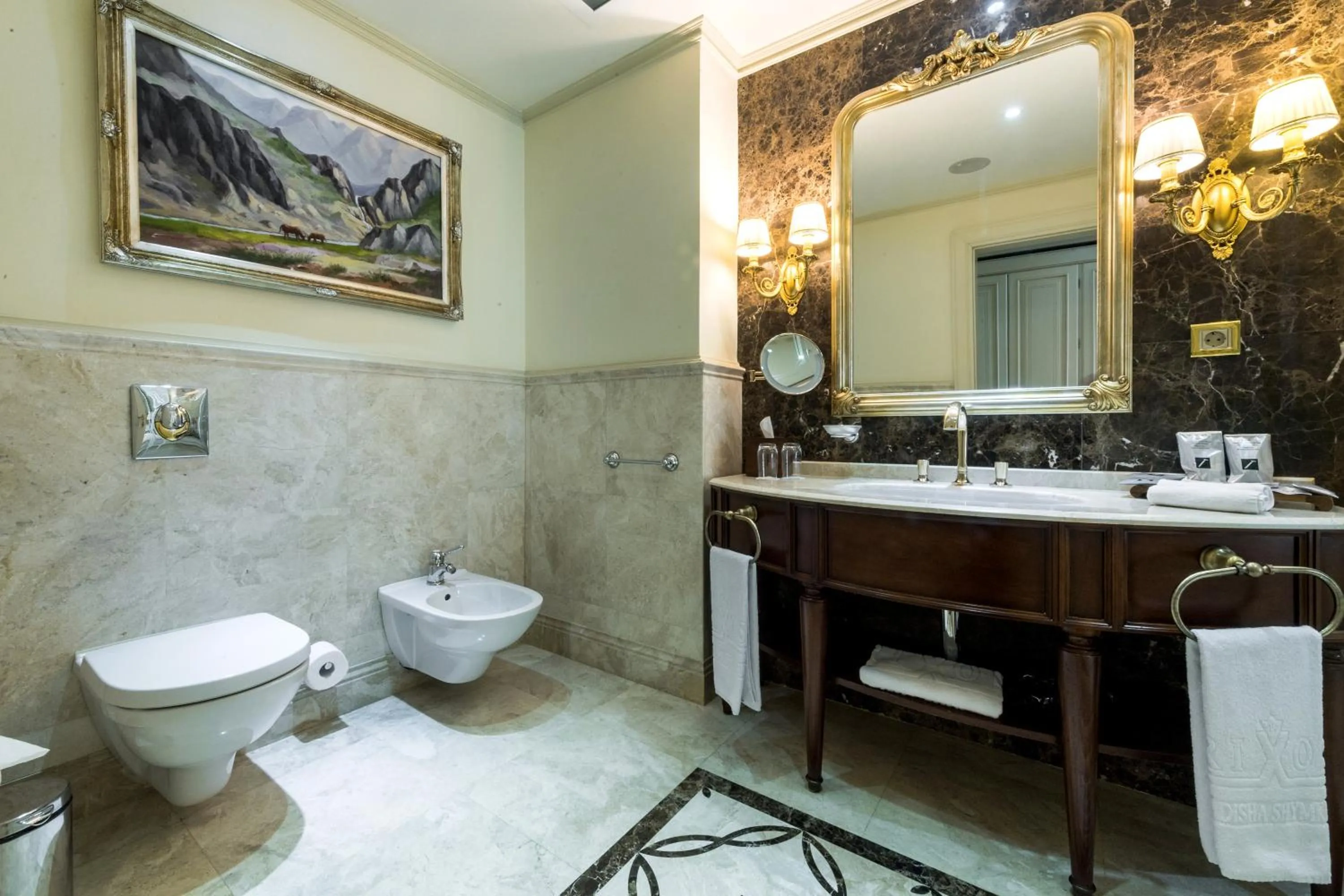 Bathroom in Rixos Khadisha Shymkent