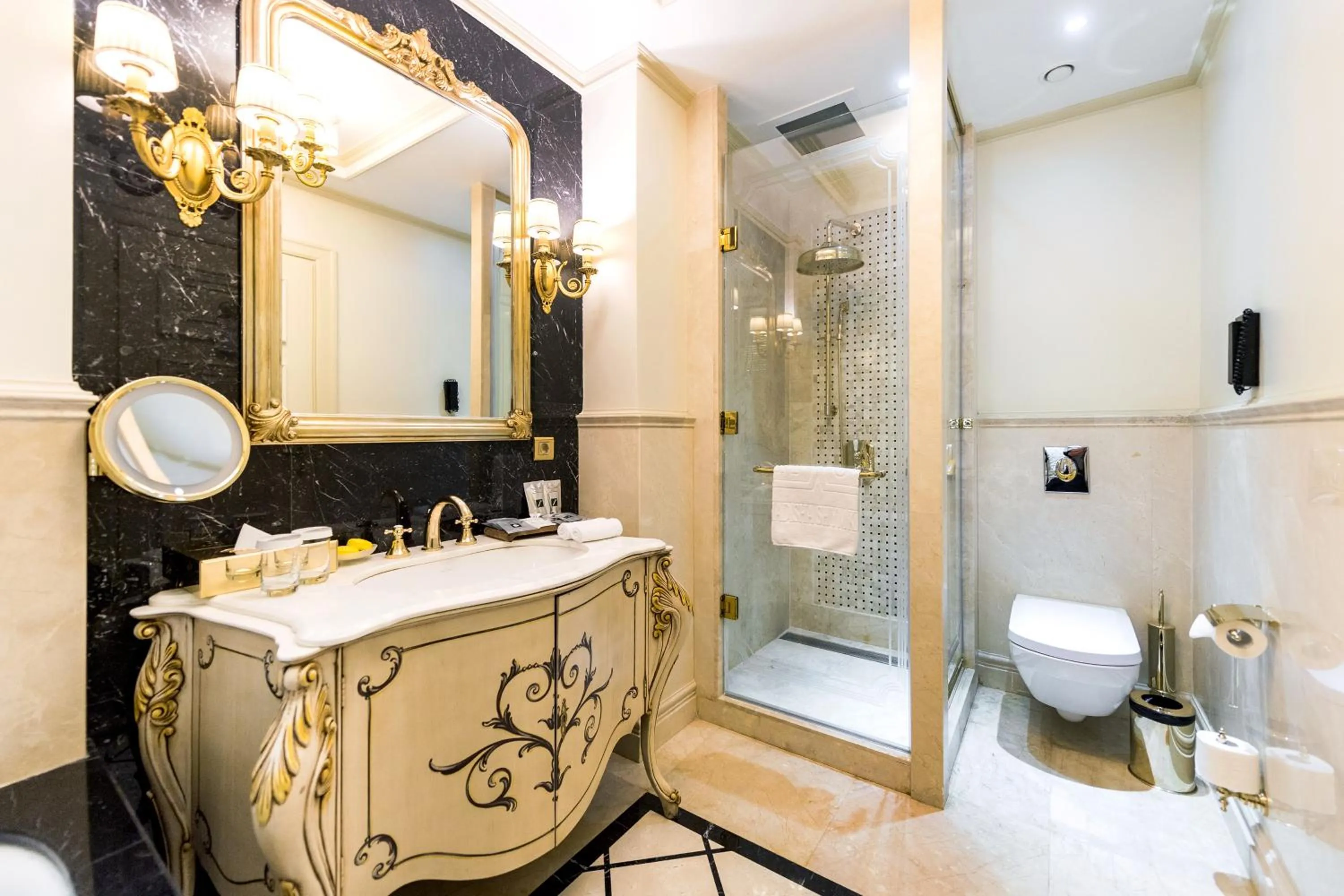 Bathroom in Rixos Khadisha Shymkent