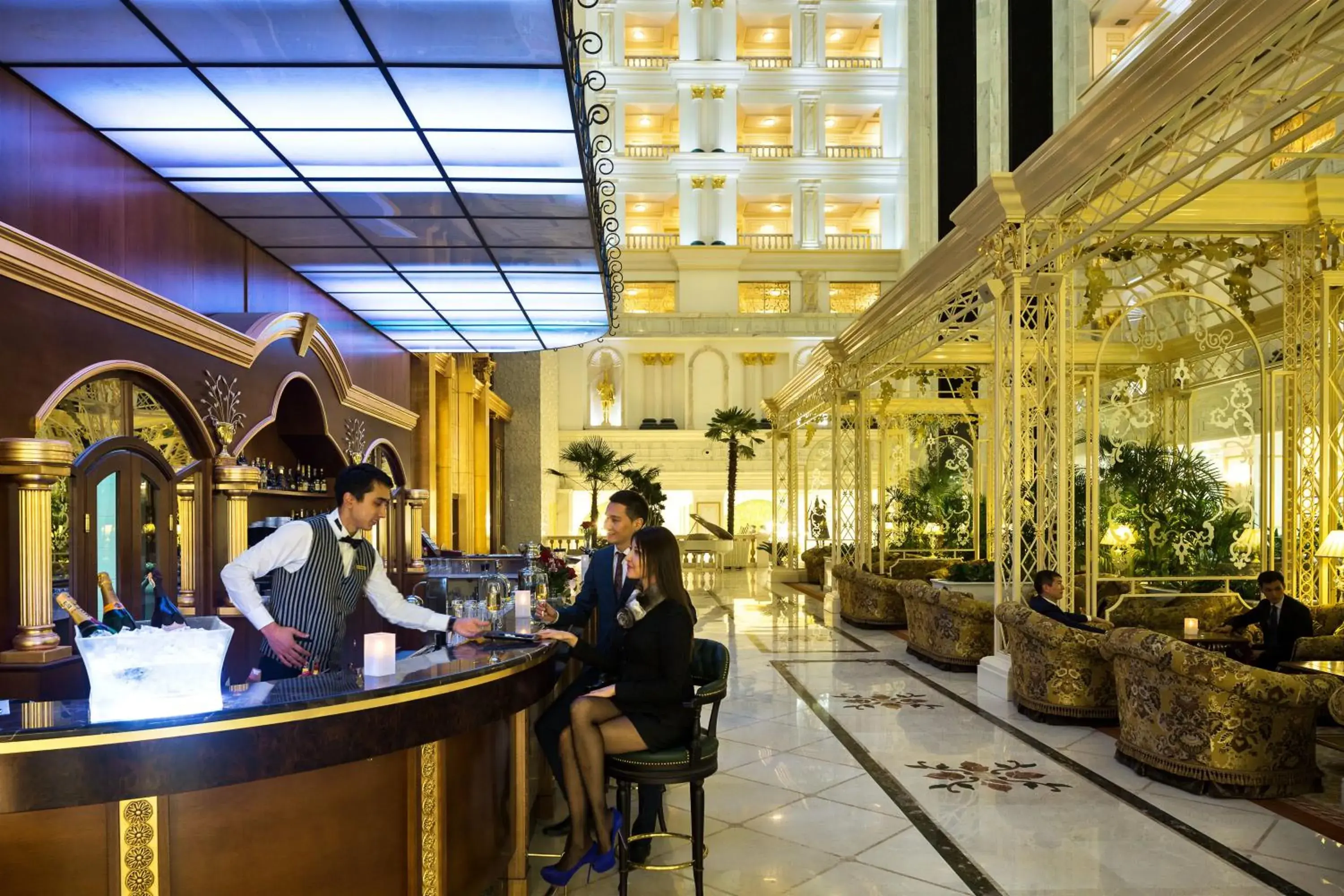 Lounge or bar in Rixos Khadisha Shymkent Lounge or bar in Rixos Khadisha Shymkent