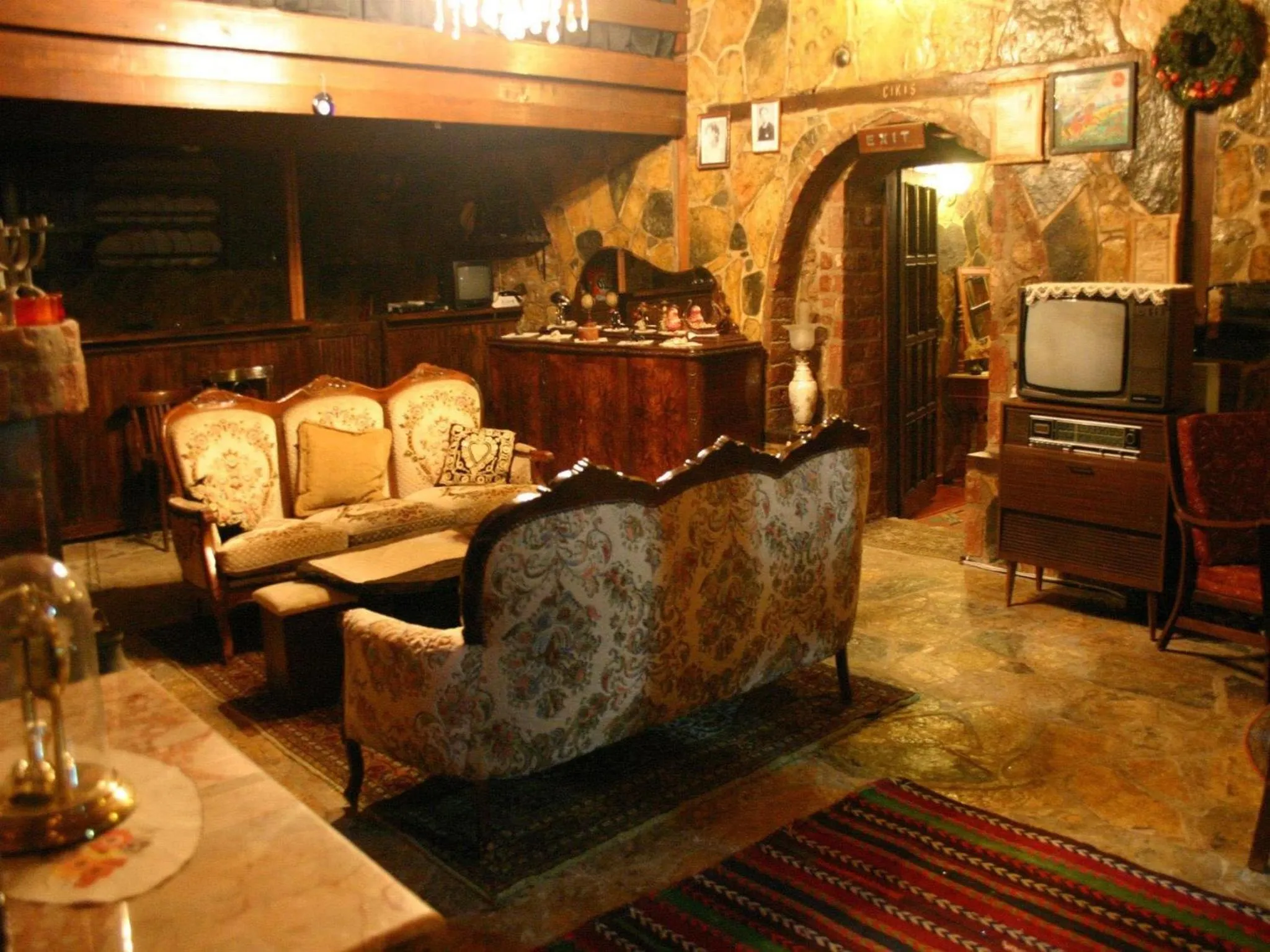 Lobby or reception in Otel Yorgo Seferis