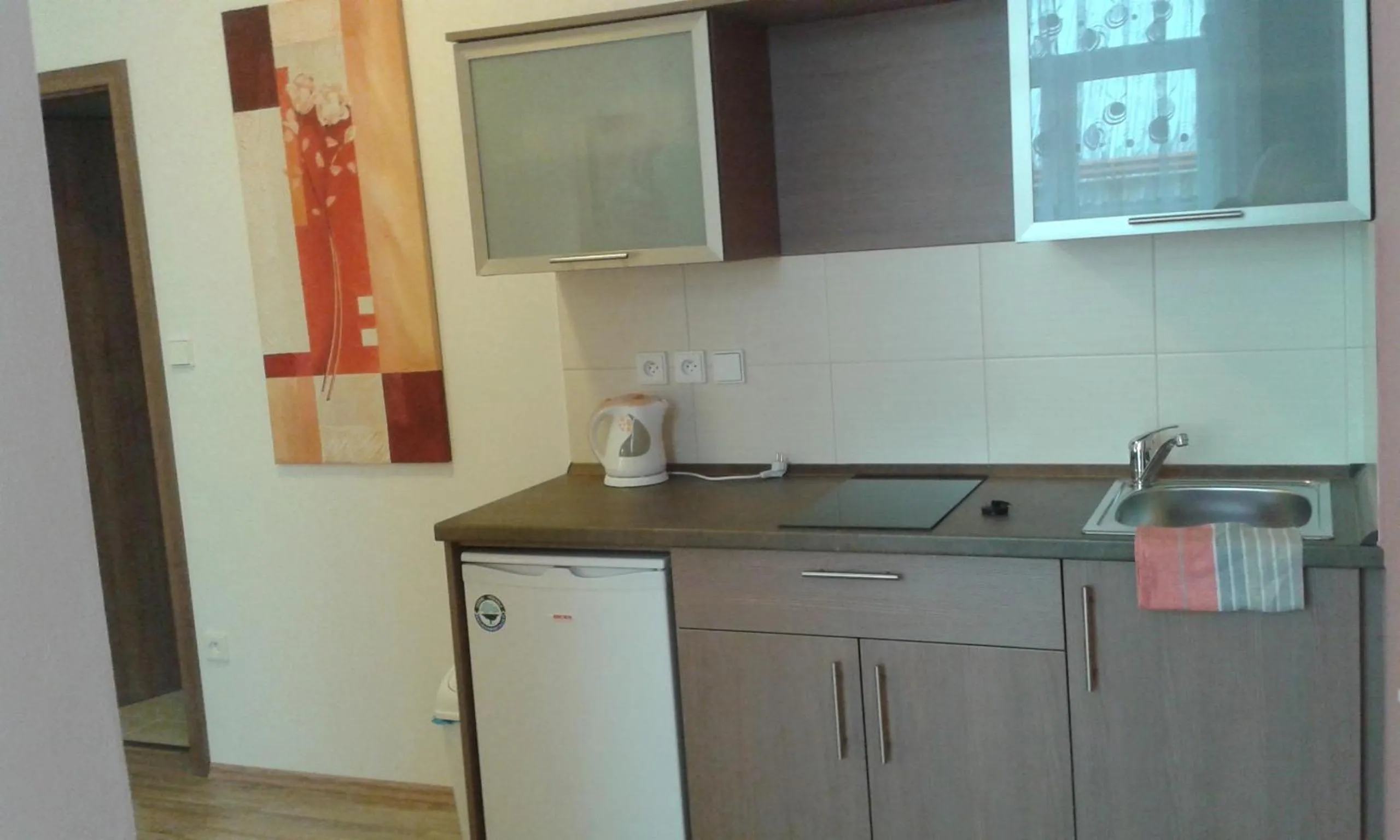 Kitchen or kitchenette in Hotel Gól Prostějov