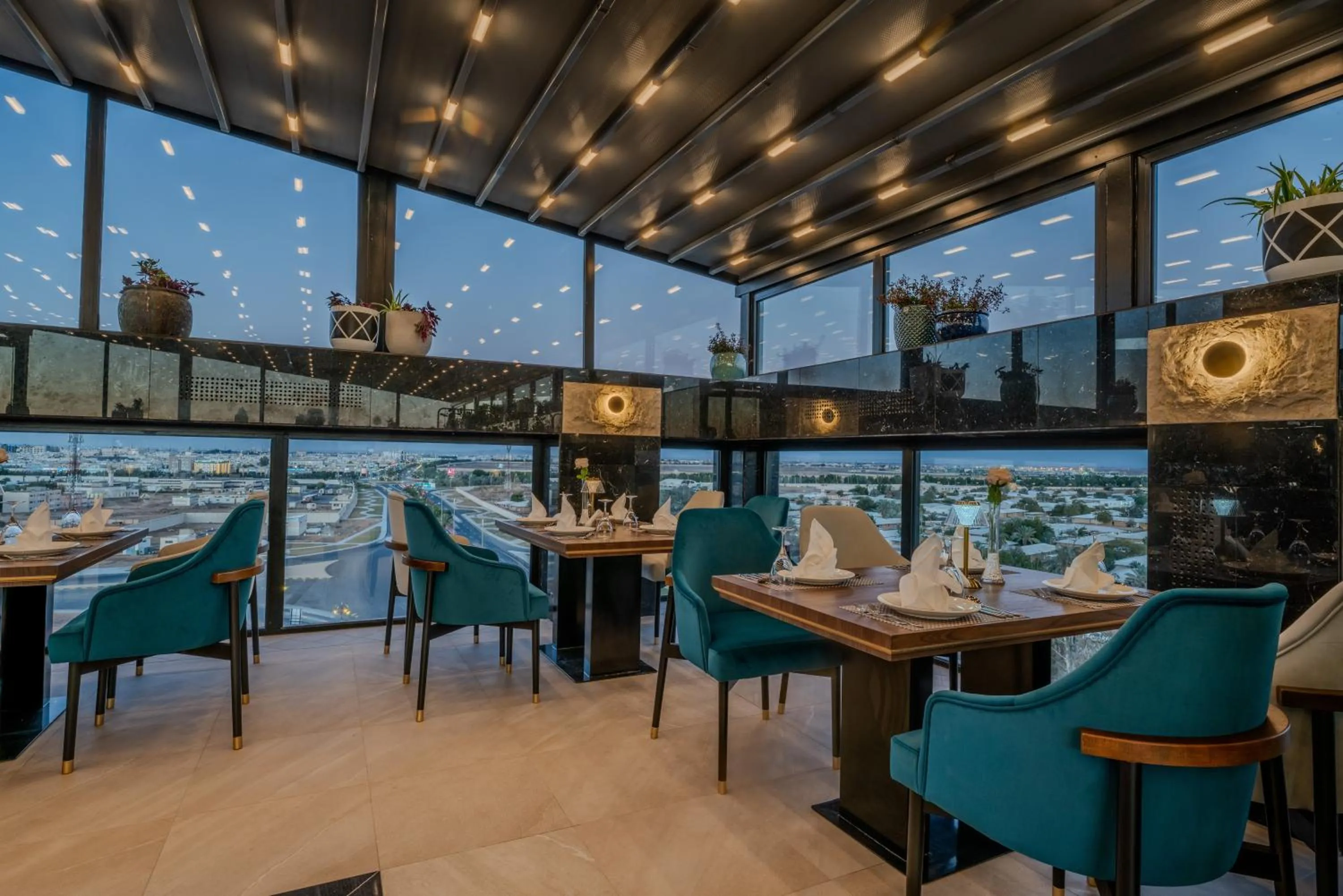 Seating area in Lilac Park Hotel