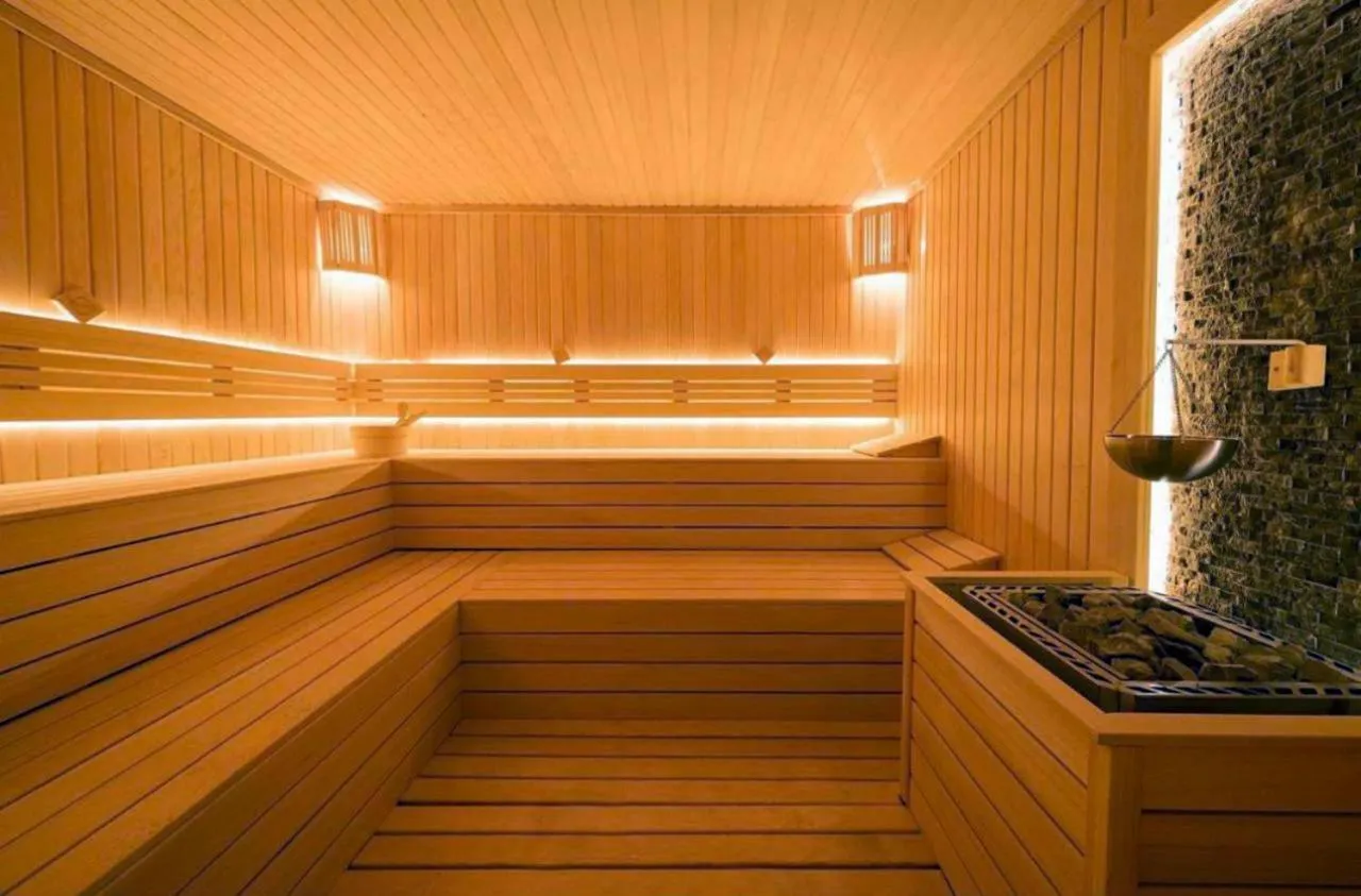 Sauna in Lilac Park Hotel