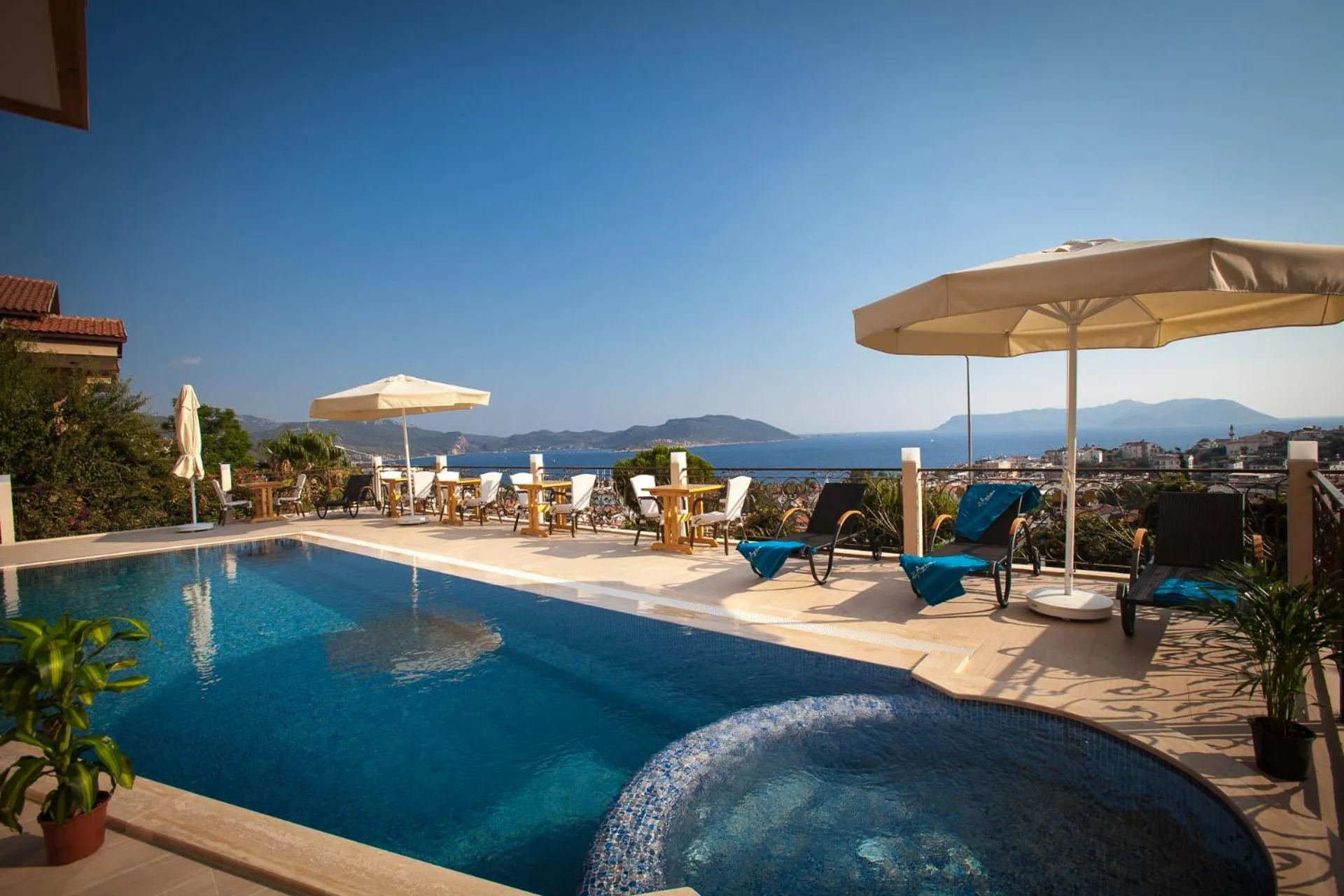 Balcony/Terrace in Hotel Aysima