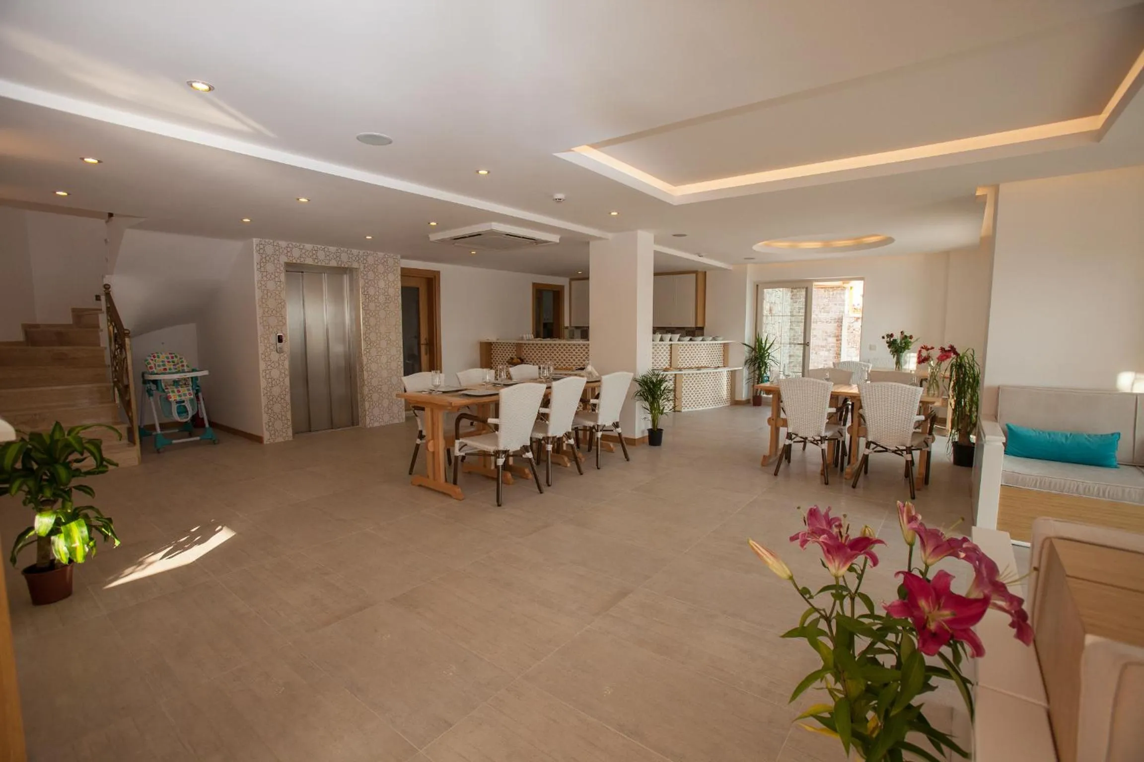 Decorative detail in Hotel Aysima