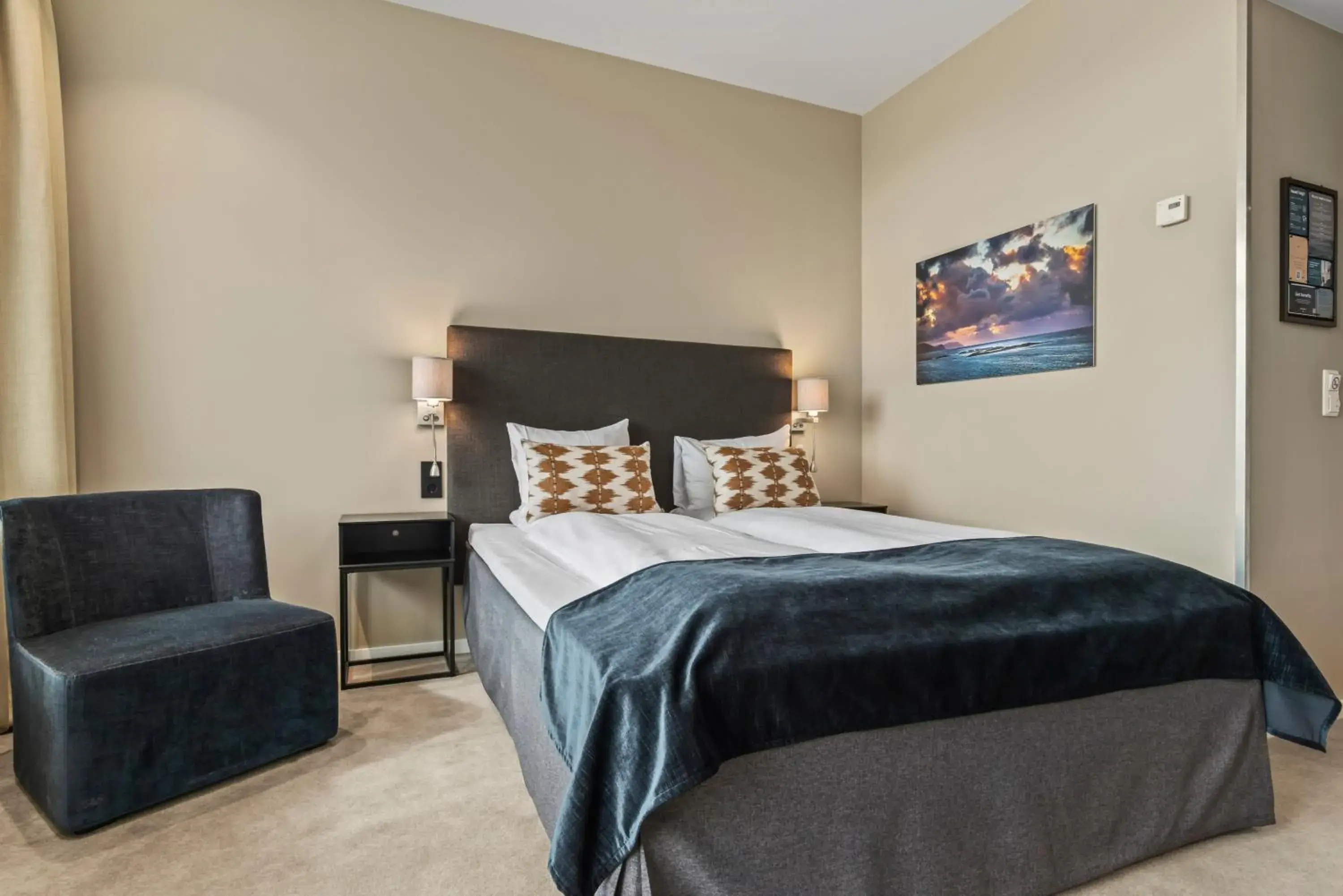 Bed in Quality Hotel Ulstein Bed in Quality Hotel Ulstein