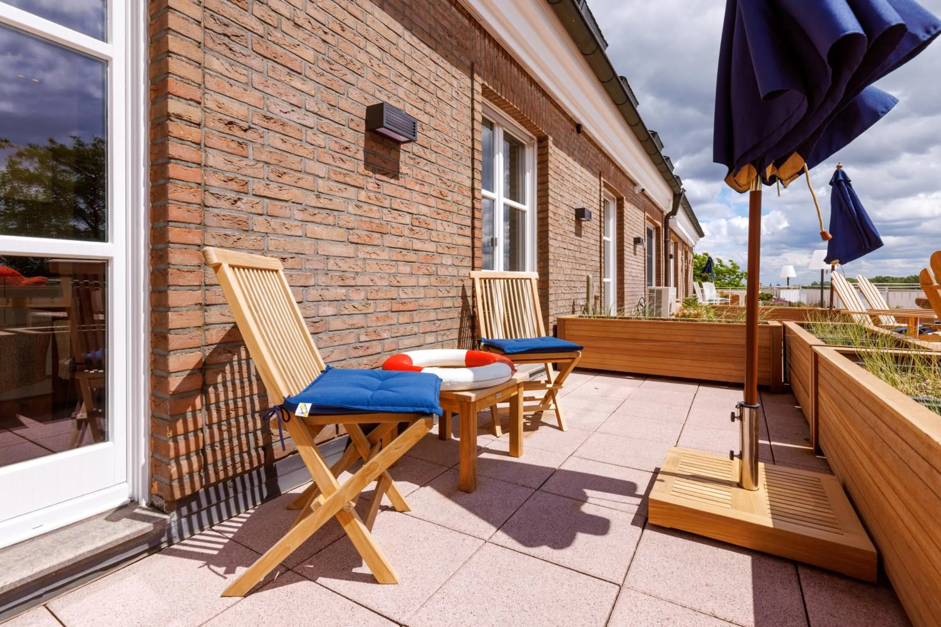 View (from property/room) in Logierhaus RheintorEins