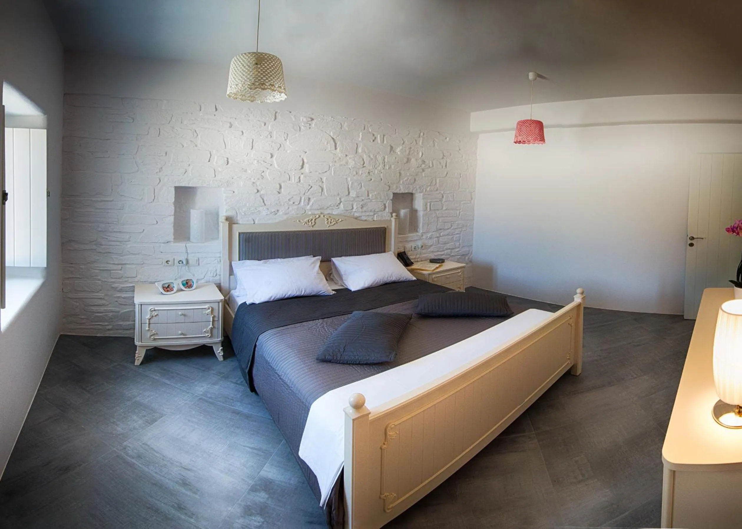 Bedroom, Bed in Paros Afrodite Luxury Villas