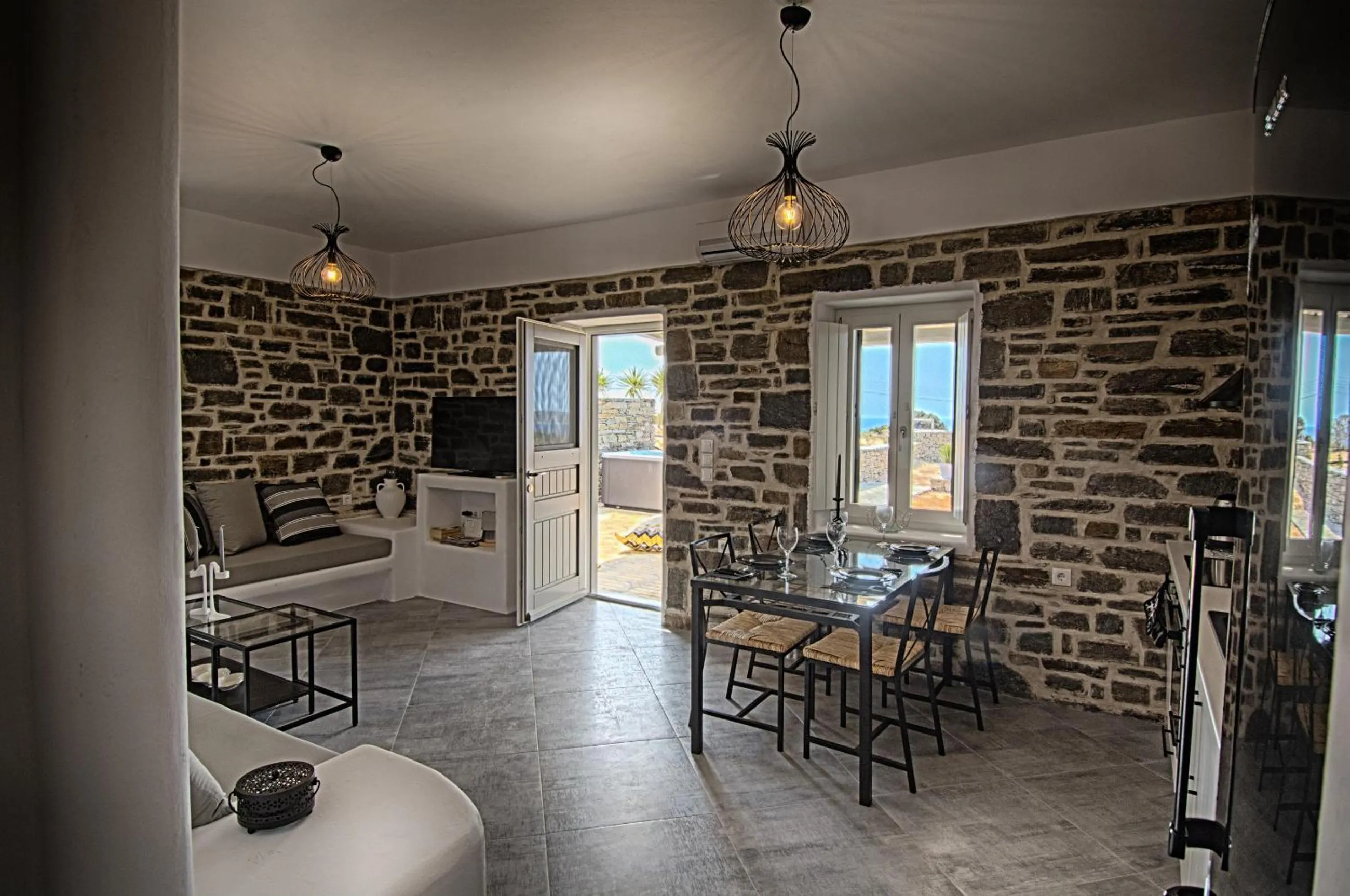 Coffee/tea facilities in Paros Afrodite Luxury Villas