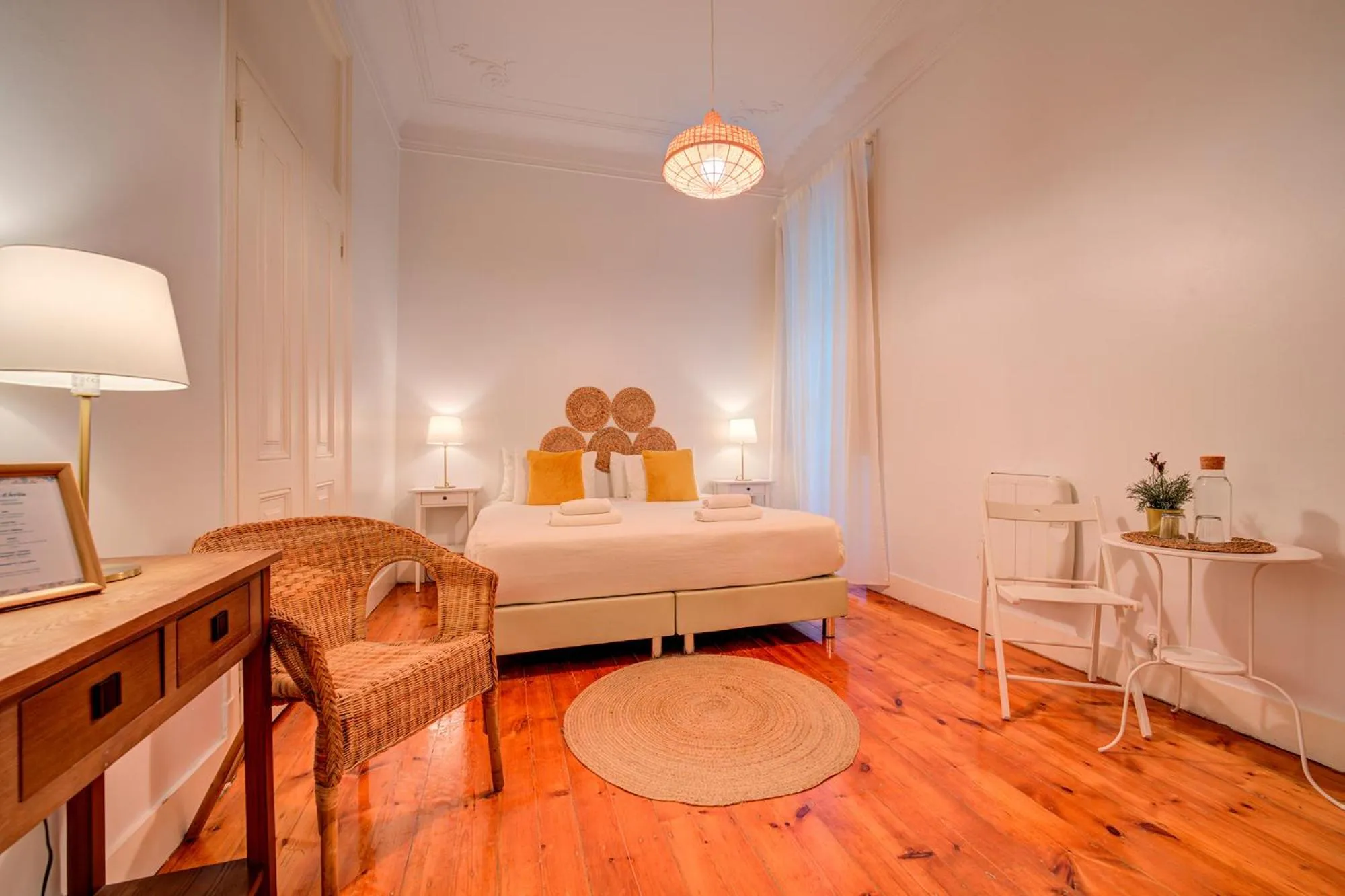 Bed in Chalet D´Ávila Guest House