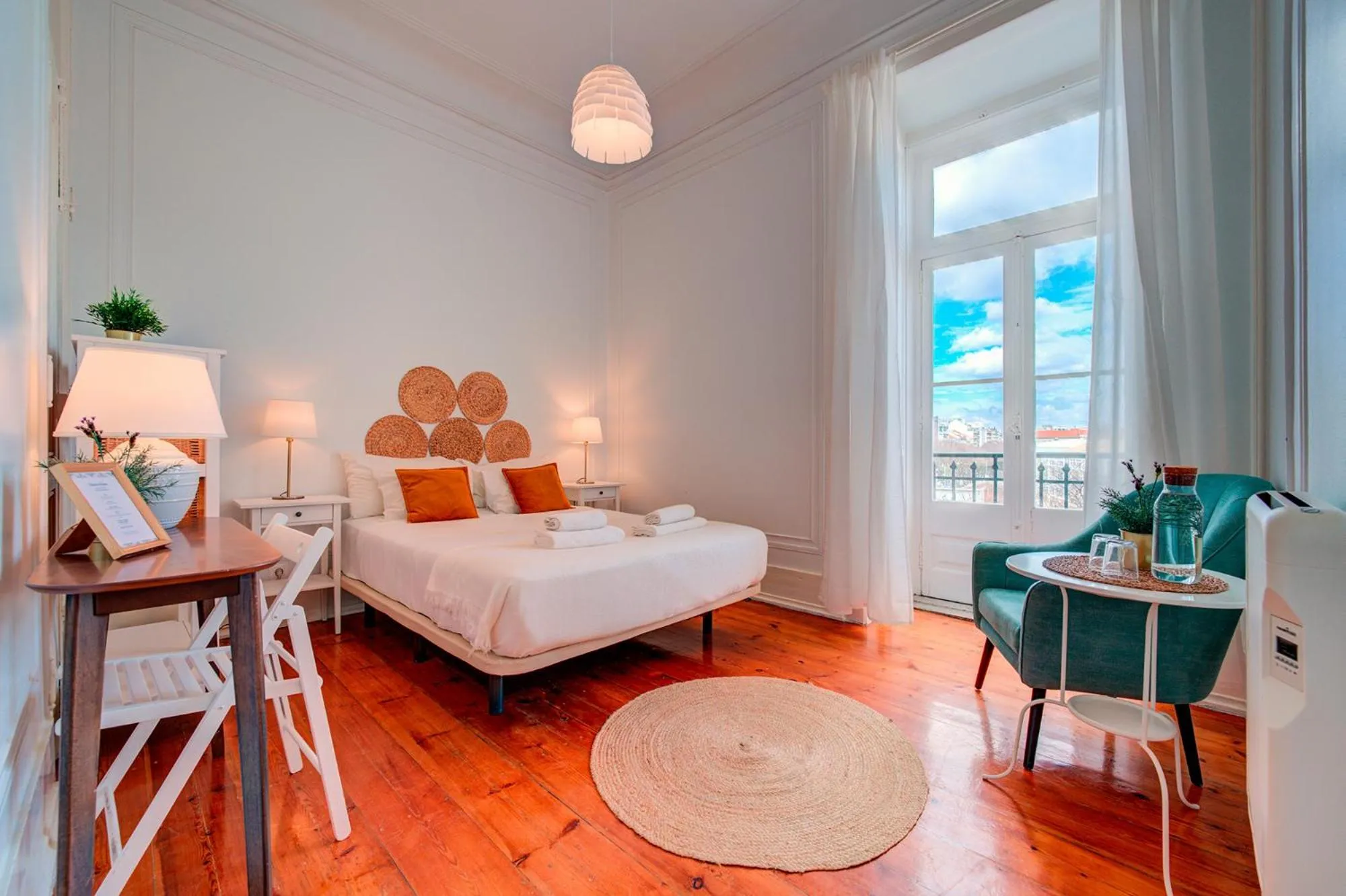 Bed in Chalet D´Ávila Guest House