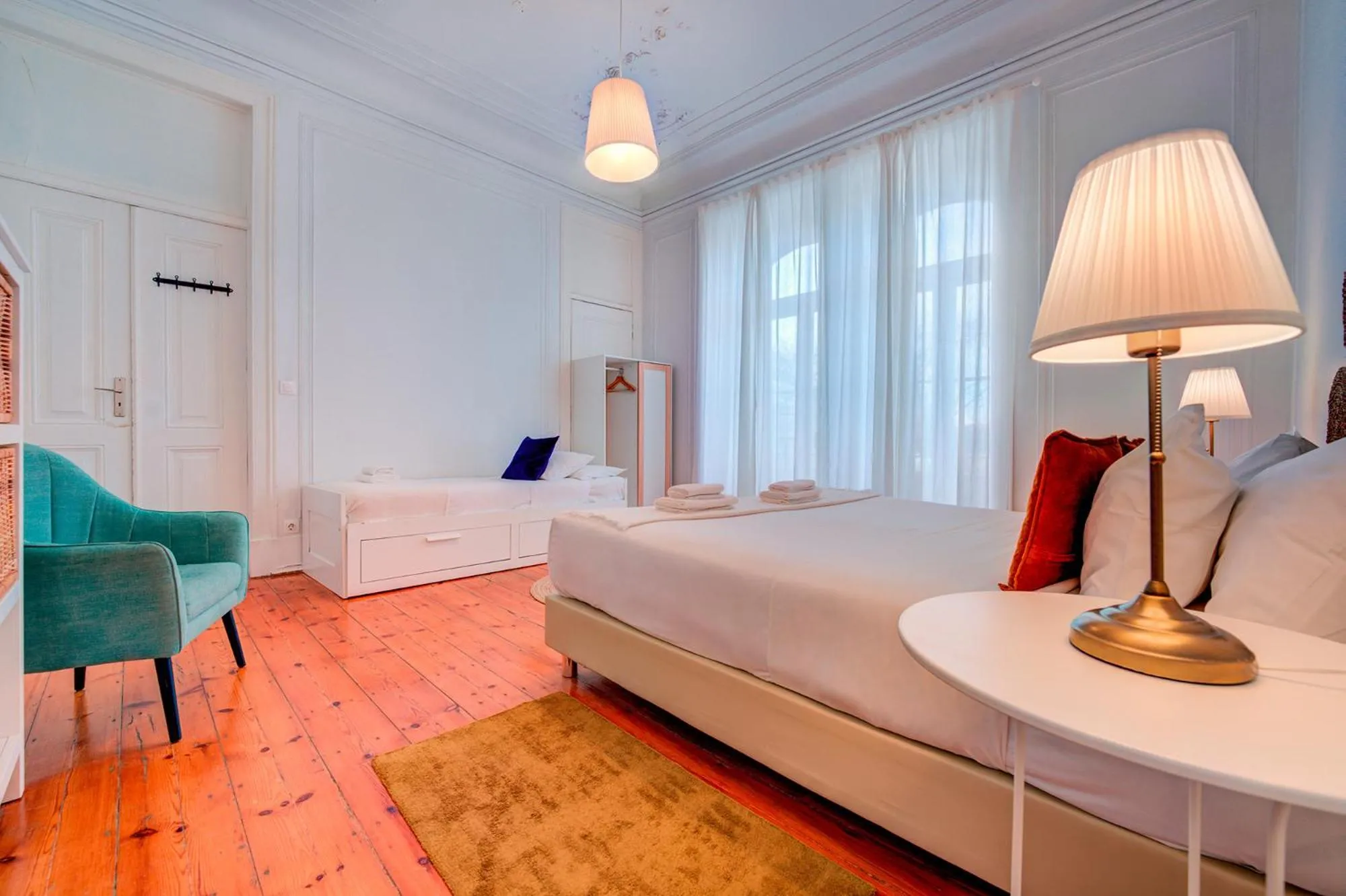 Bed in Chalet D´Ávila Guest House