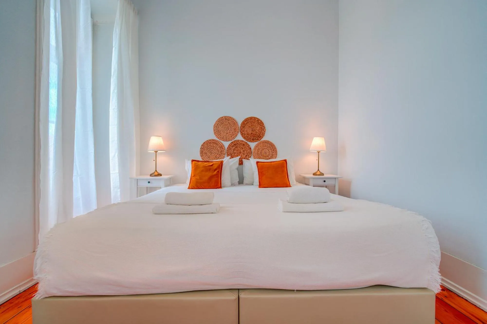 Bed in Chalet D´Ávila Guest House