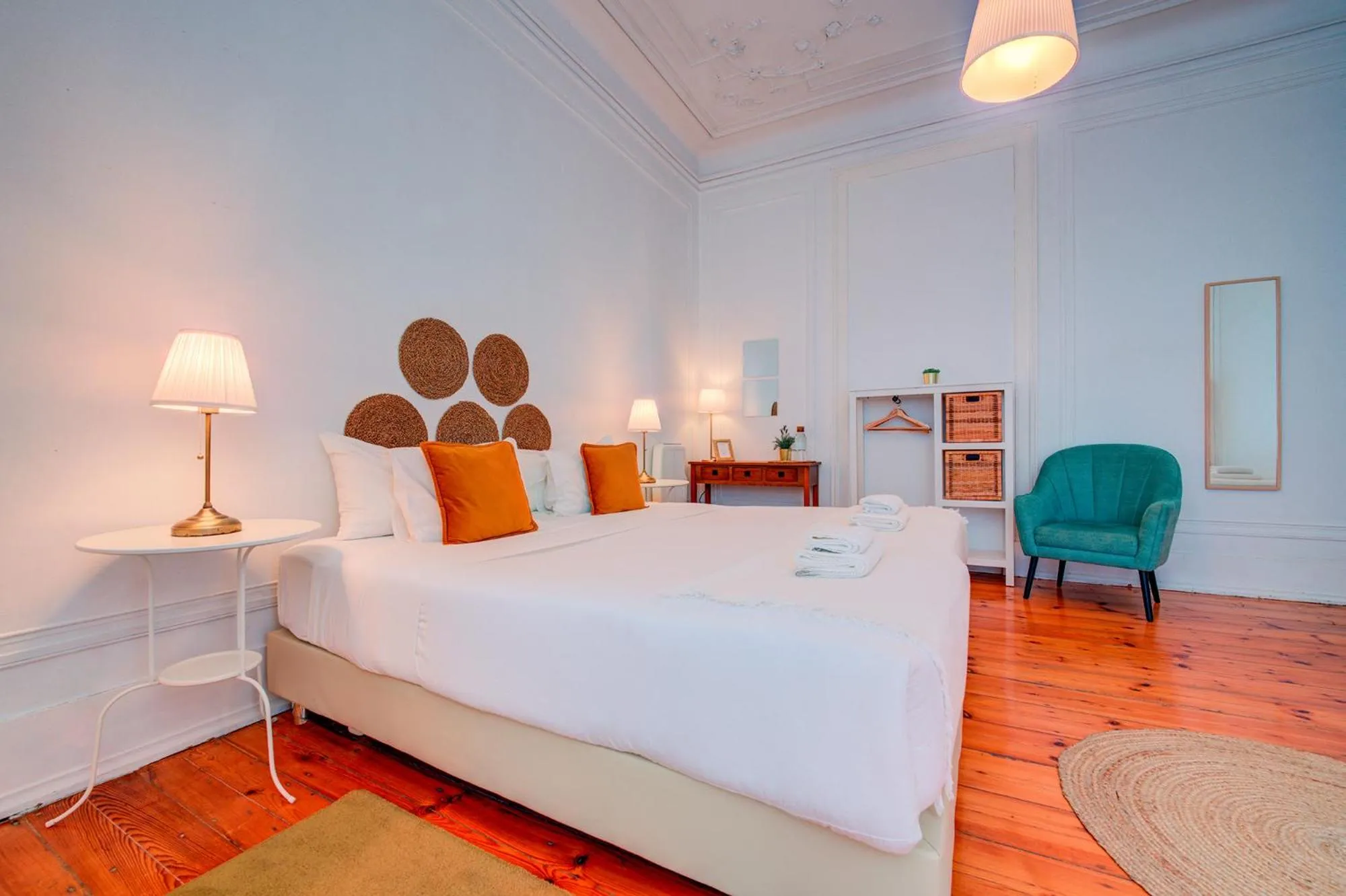 Bed in Chalet D´Ávila Guest House