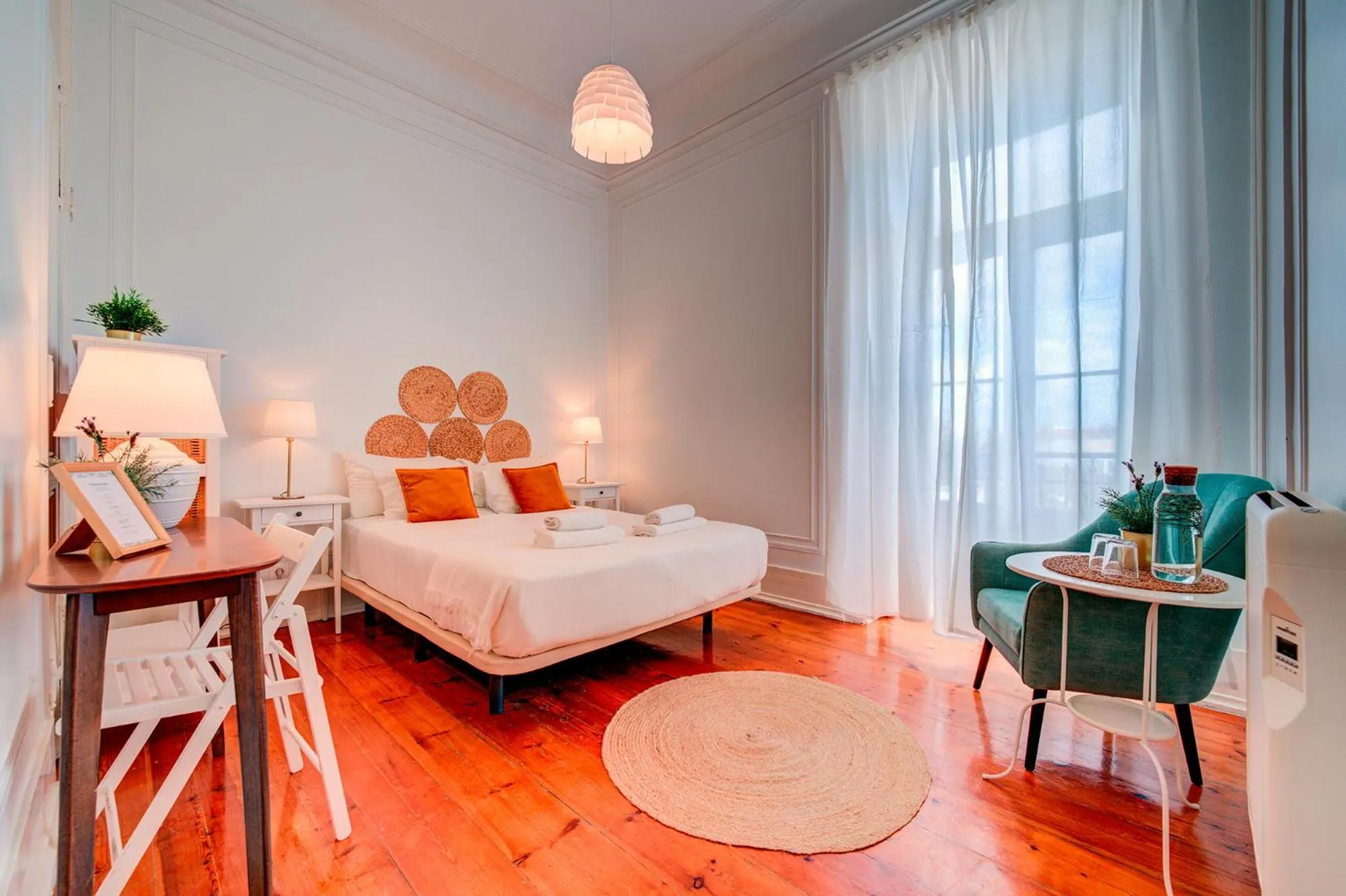 Bed in Chalet D´Ávila Guest House