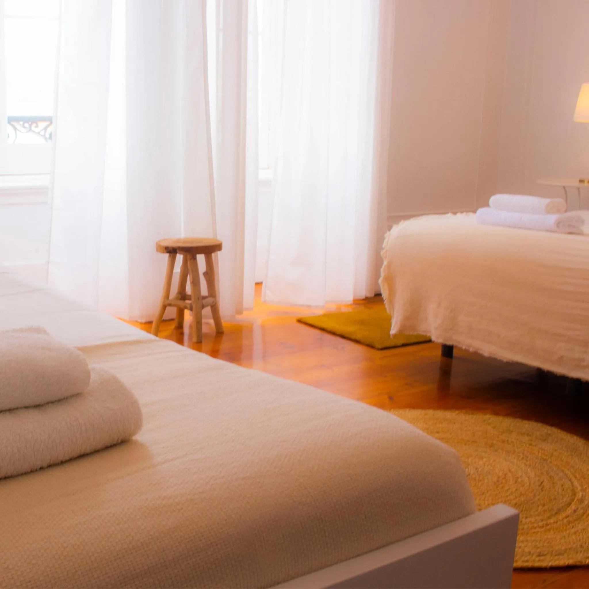 Bed in Chalet D´Ávila Guest House