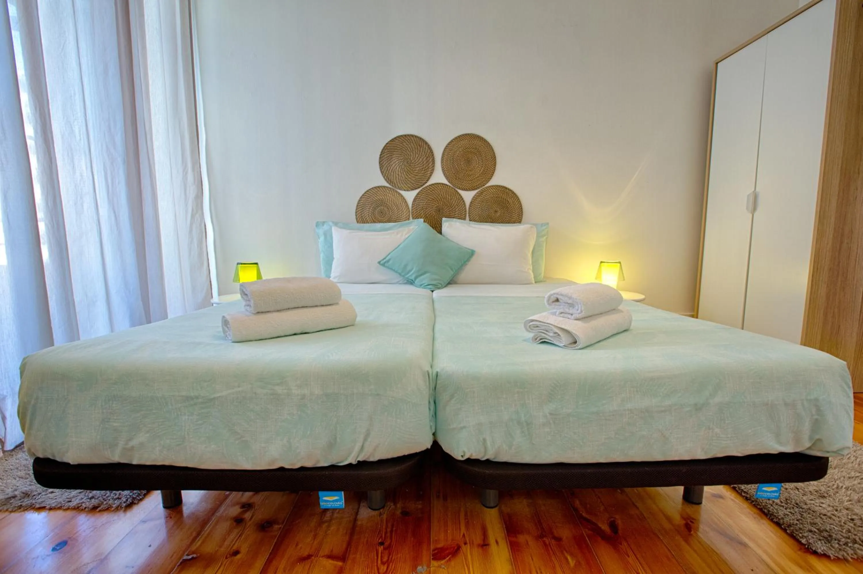 Bed in Chalet D´Ávila Guest House