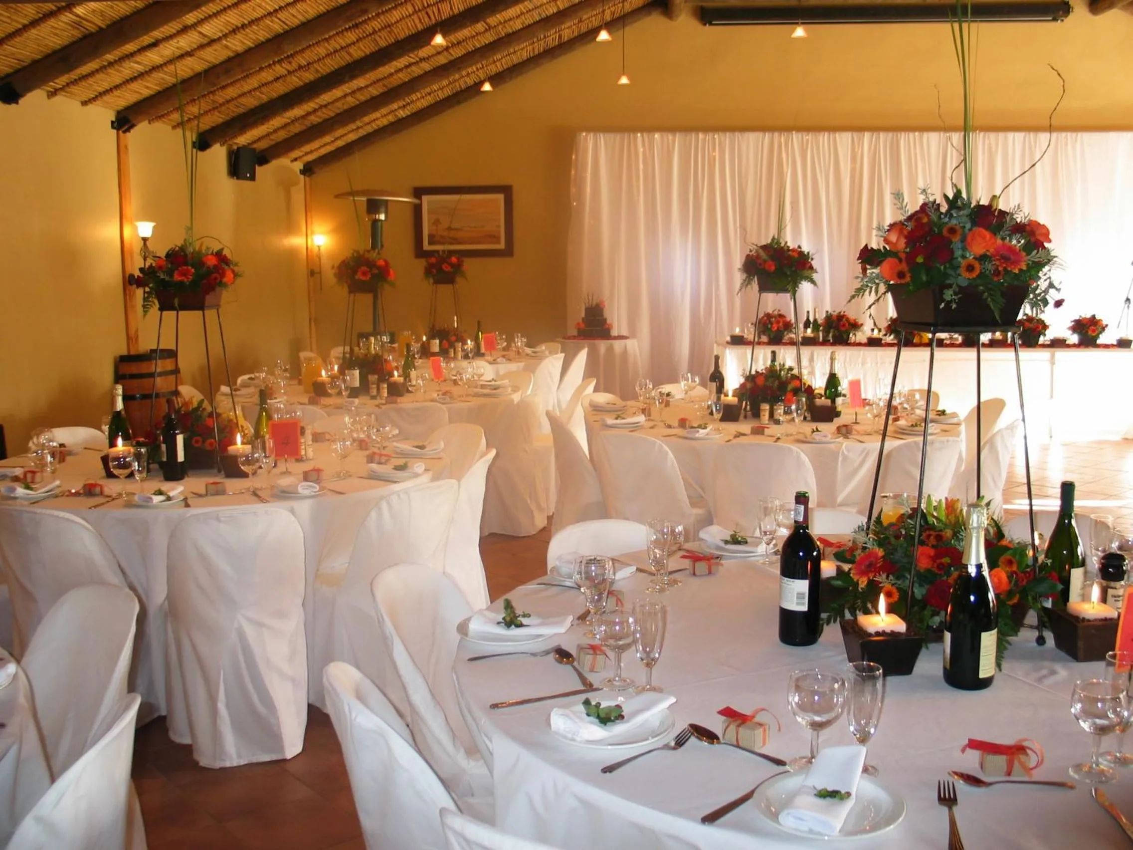 Banquet/Function facilities in Skilpadvlei Wine Farm