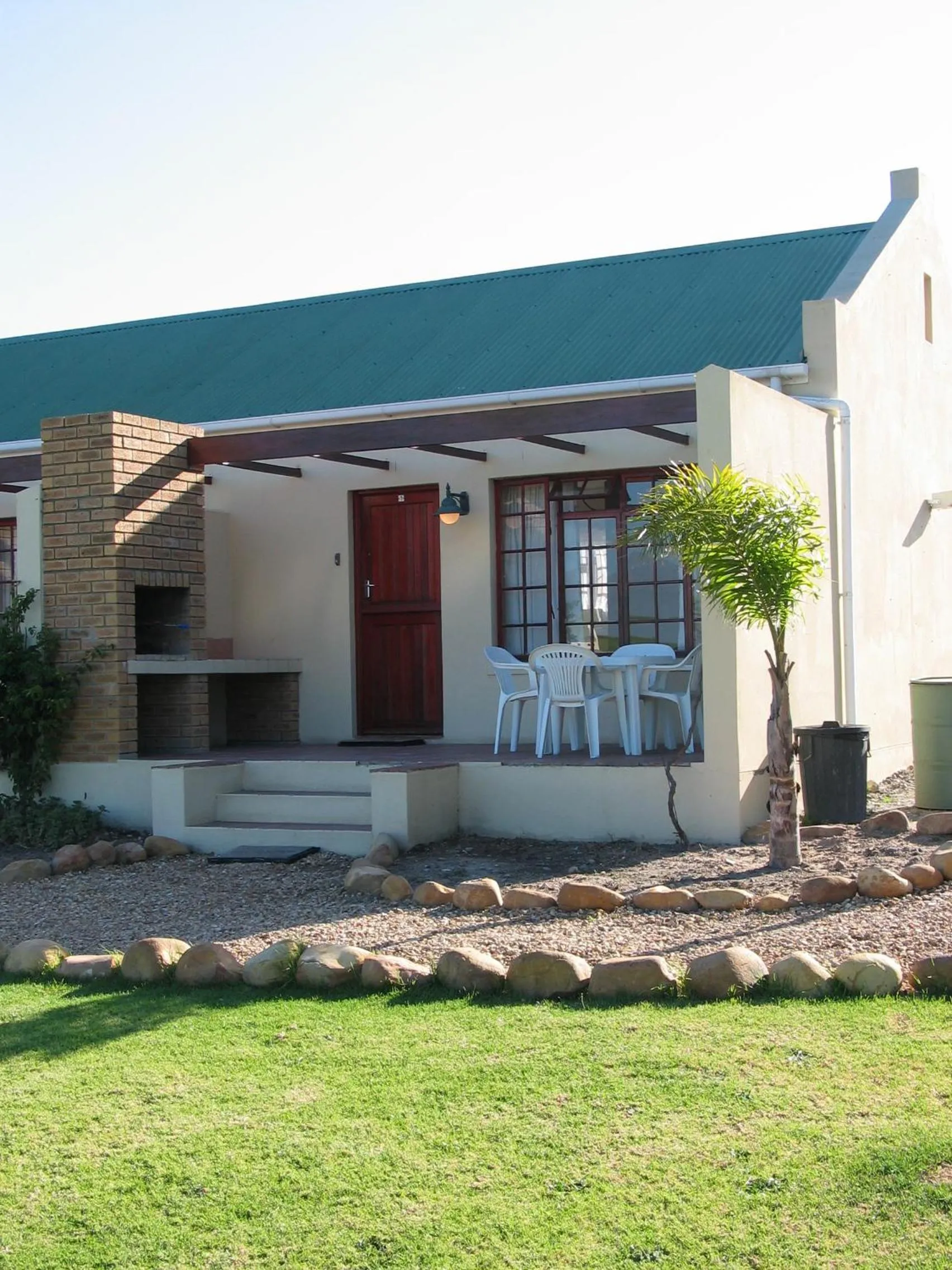 BBQ facilities in Skilpadvlei Wine Farm