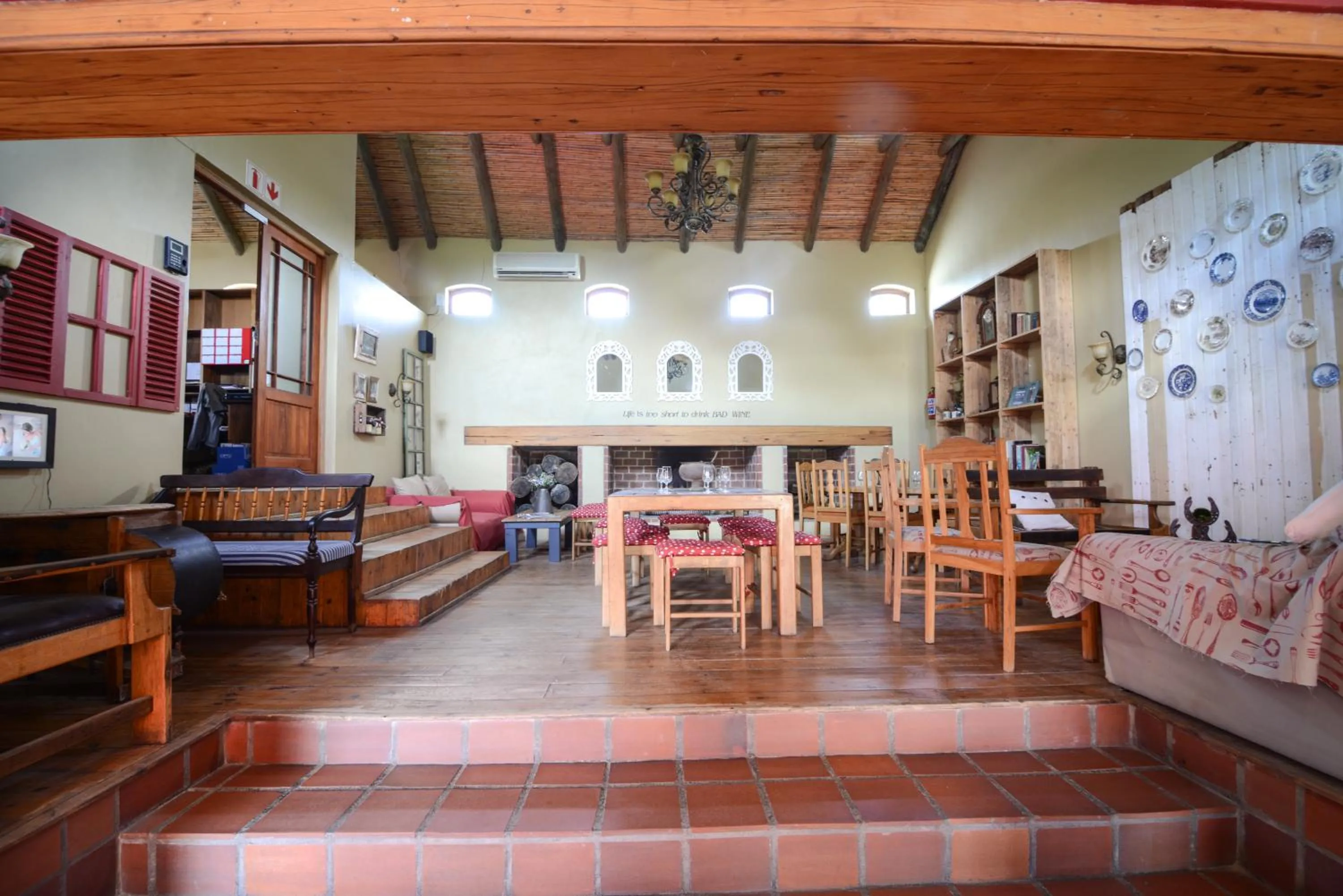 Area and facilities in Skilpadvlei Wine Farm