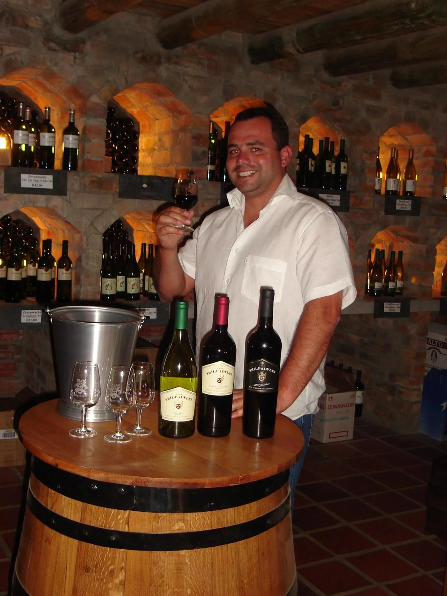 Staff in Skilpadvlei Wine Farm