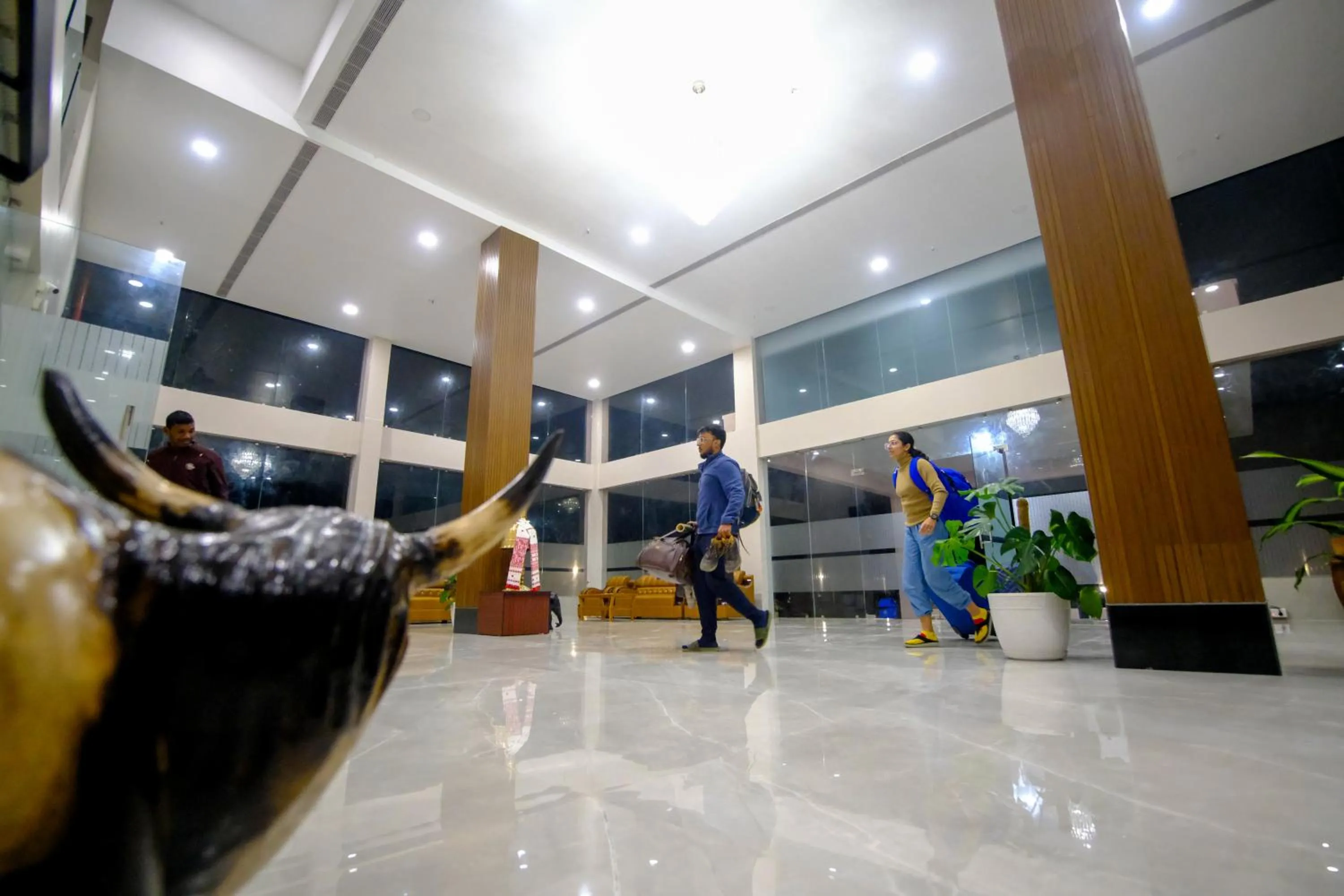 Lobby or reception in Finn's Weaver Resort, Kaziranga