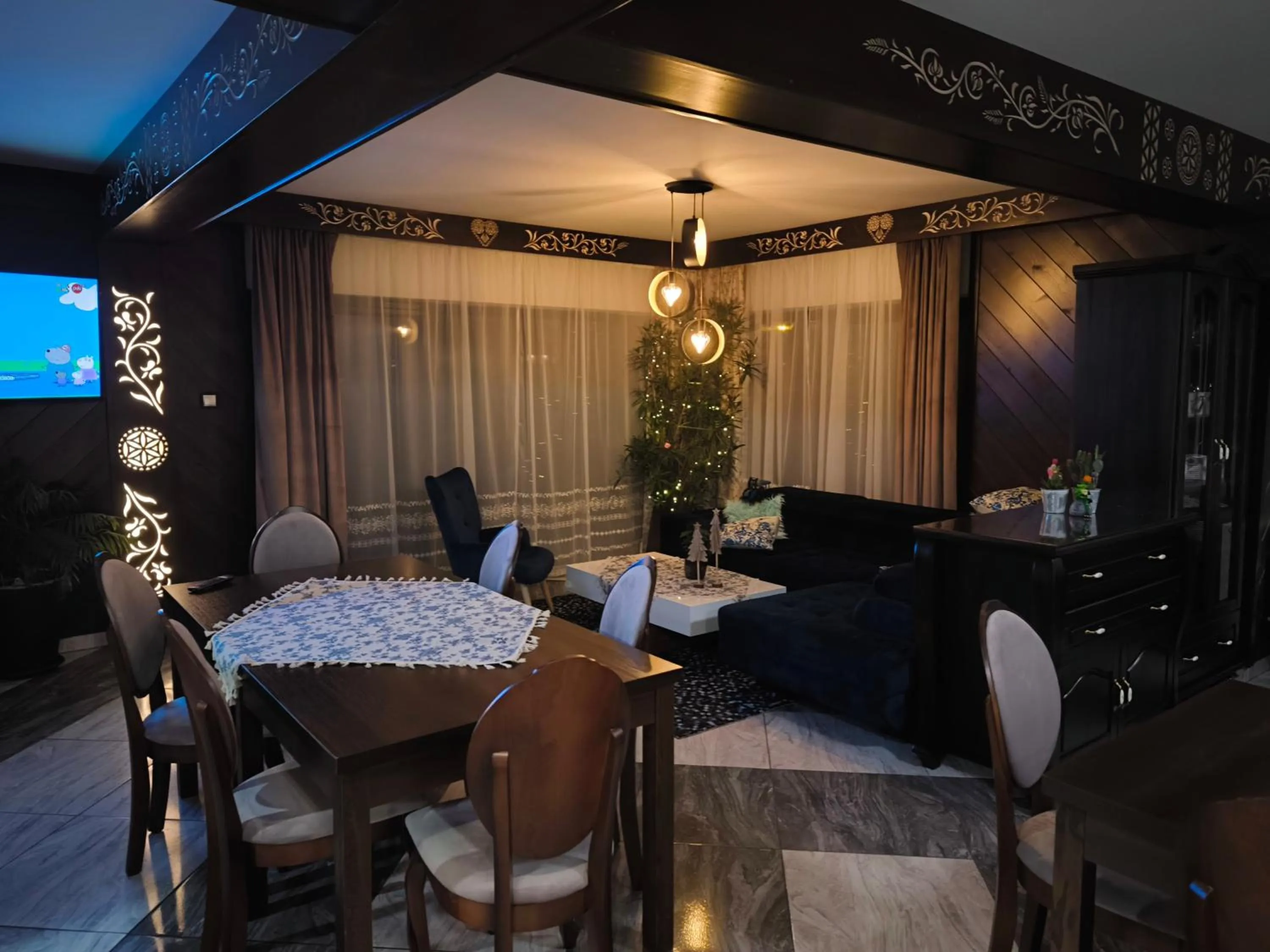 Dining area in Lawenda