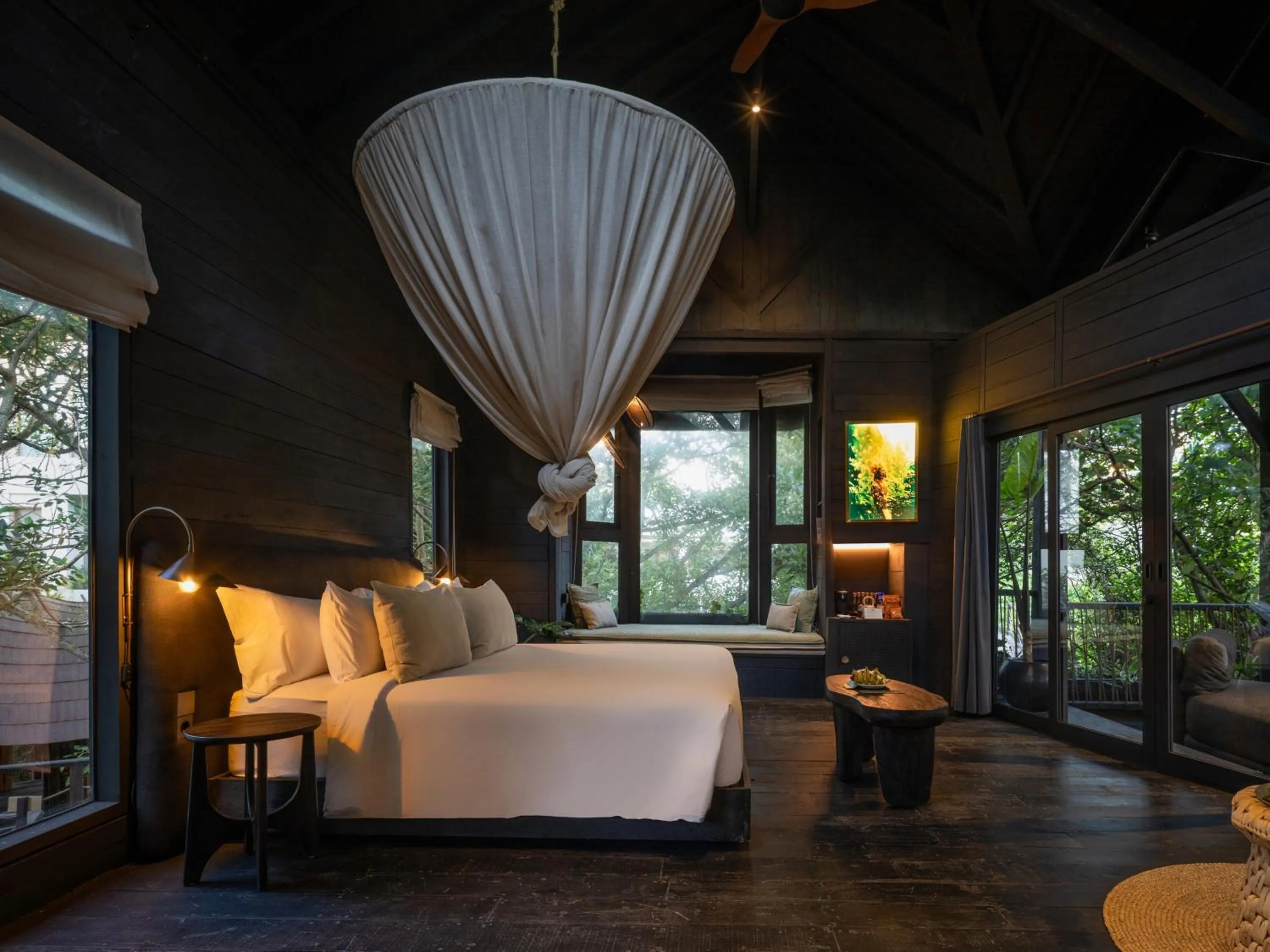 Bedroom in Oshom Bali at Nuanu Creative City