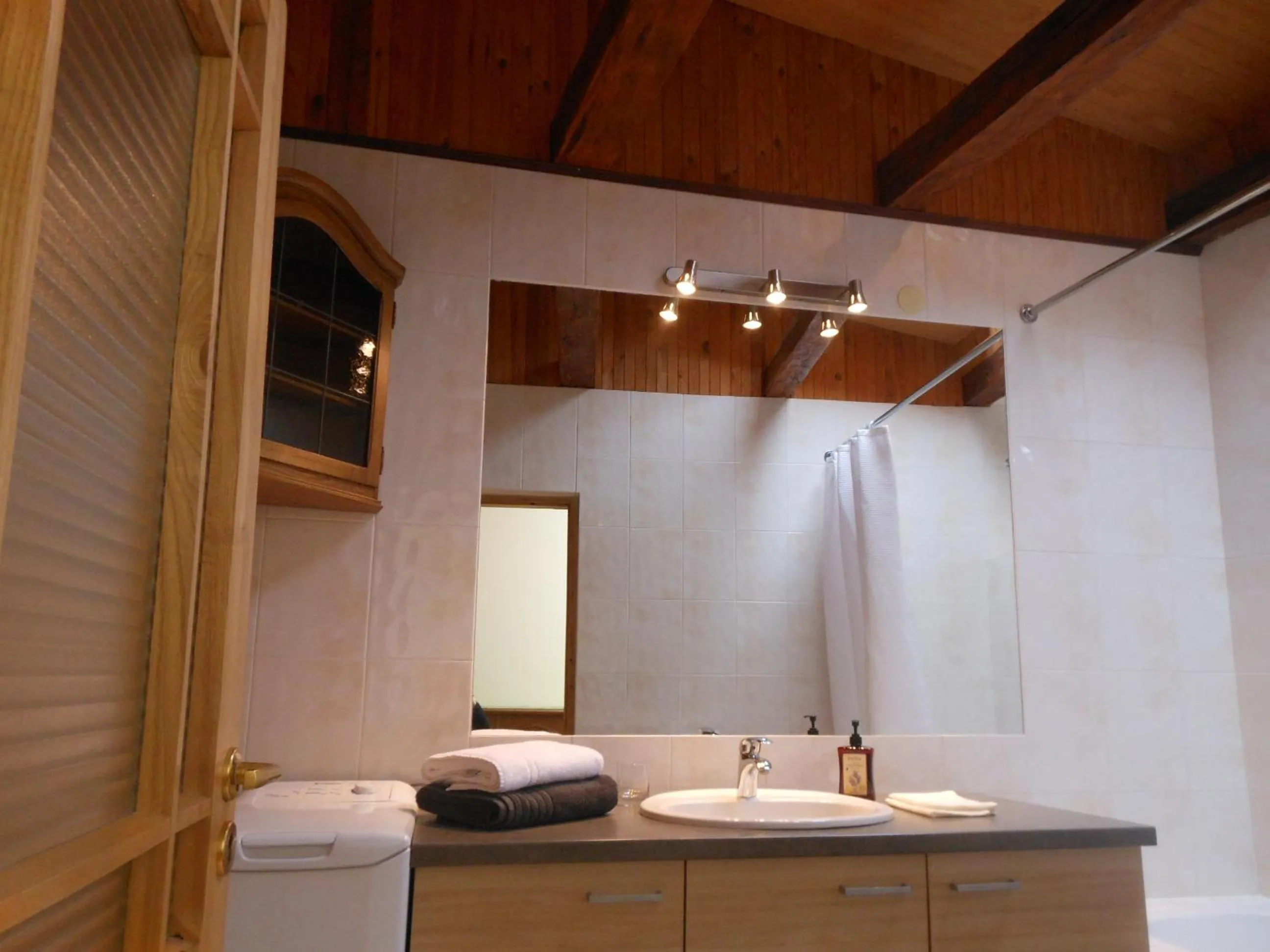 Bathroom in Daukanto Apartments