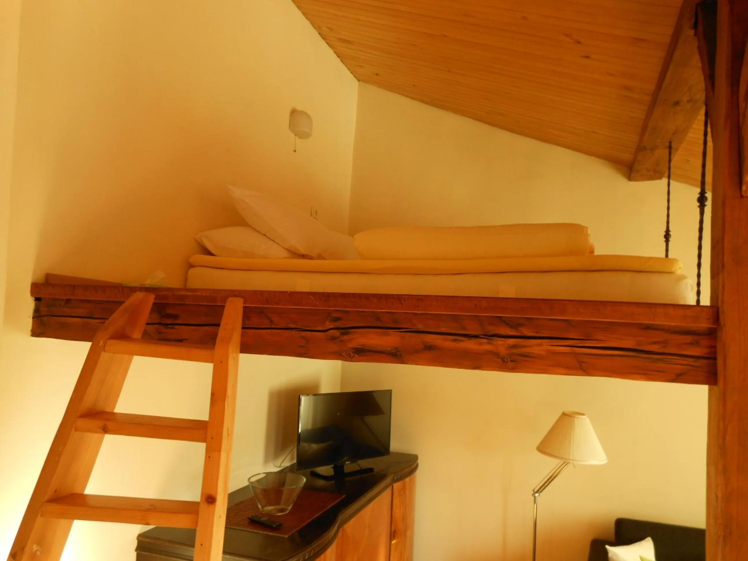 Bed in Daukanto Apartments