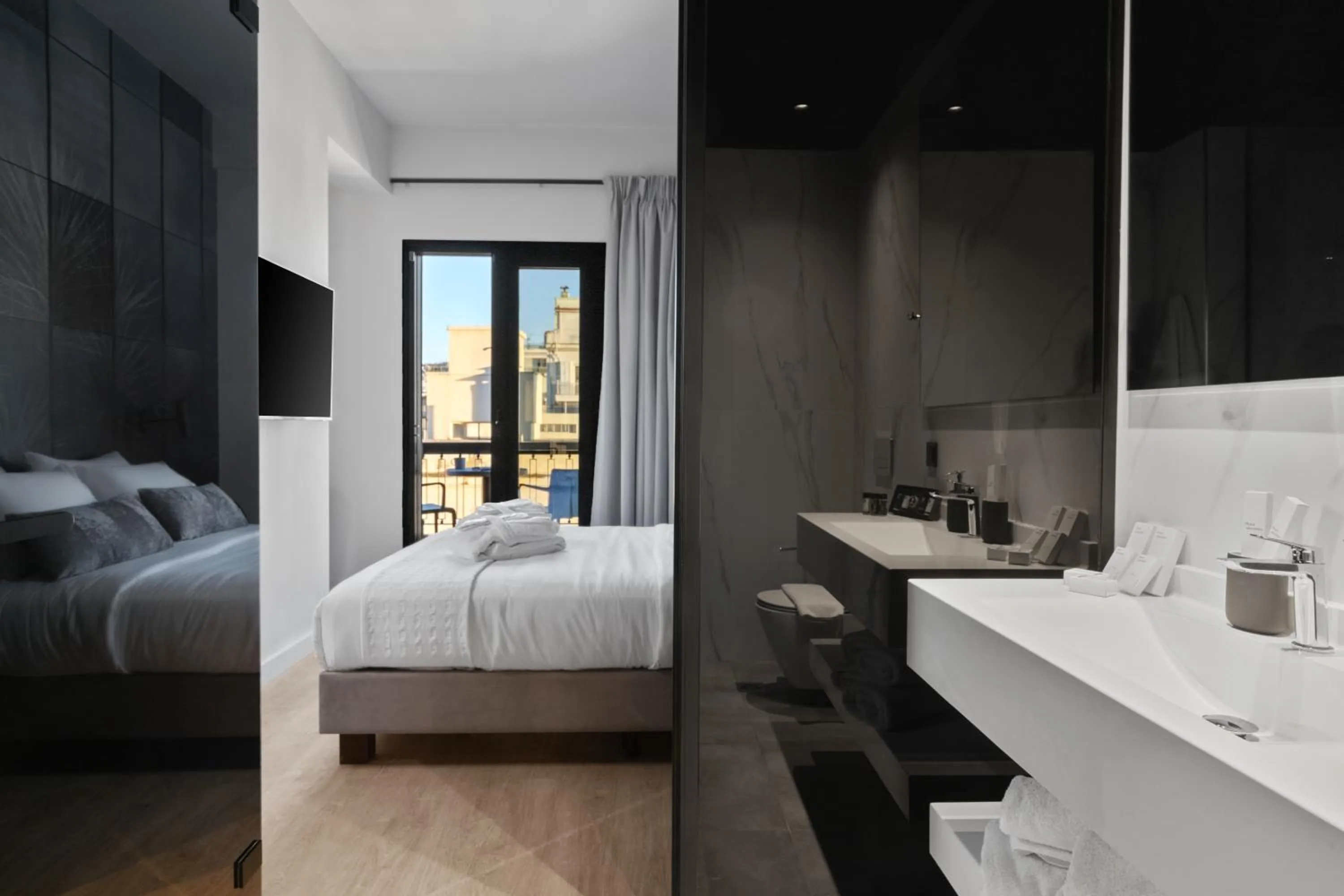 Bed in Azur Hotel Volos