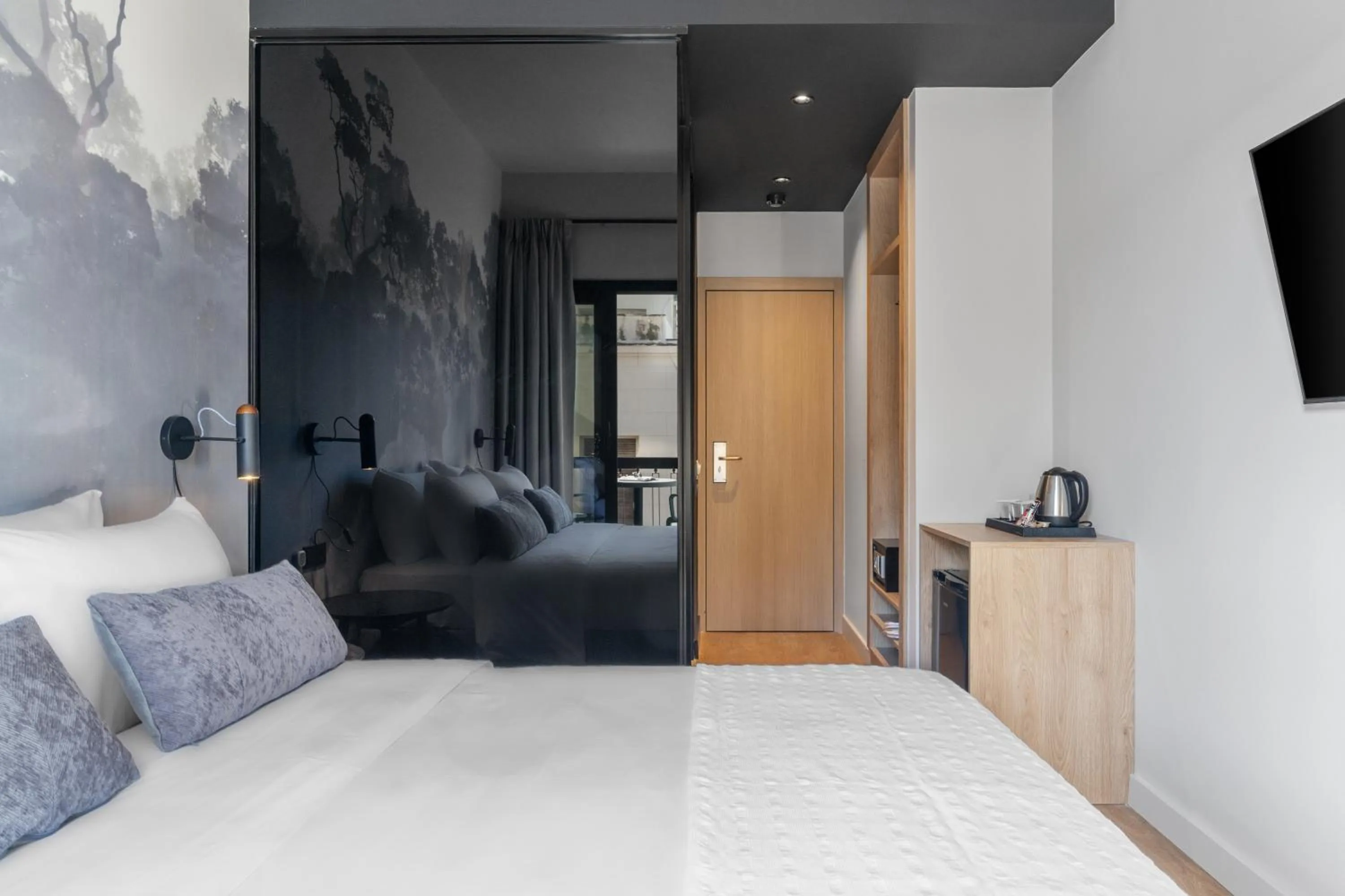 Bedroom, Bed in Azur Hotel Volos