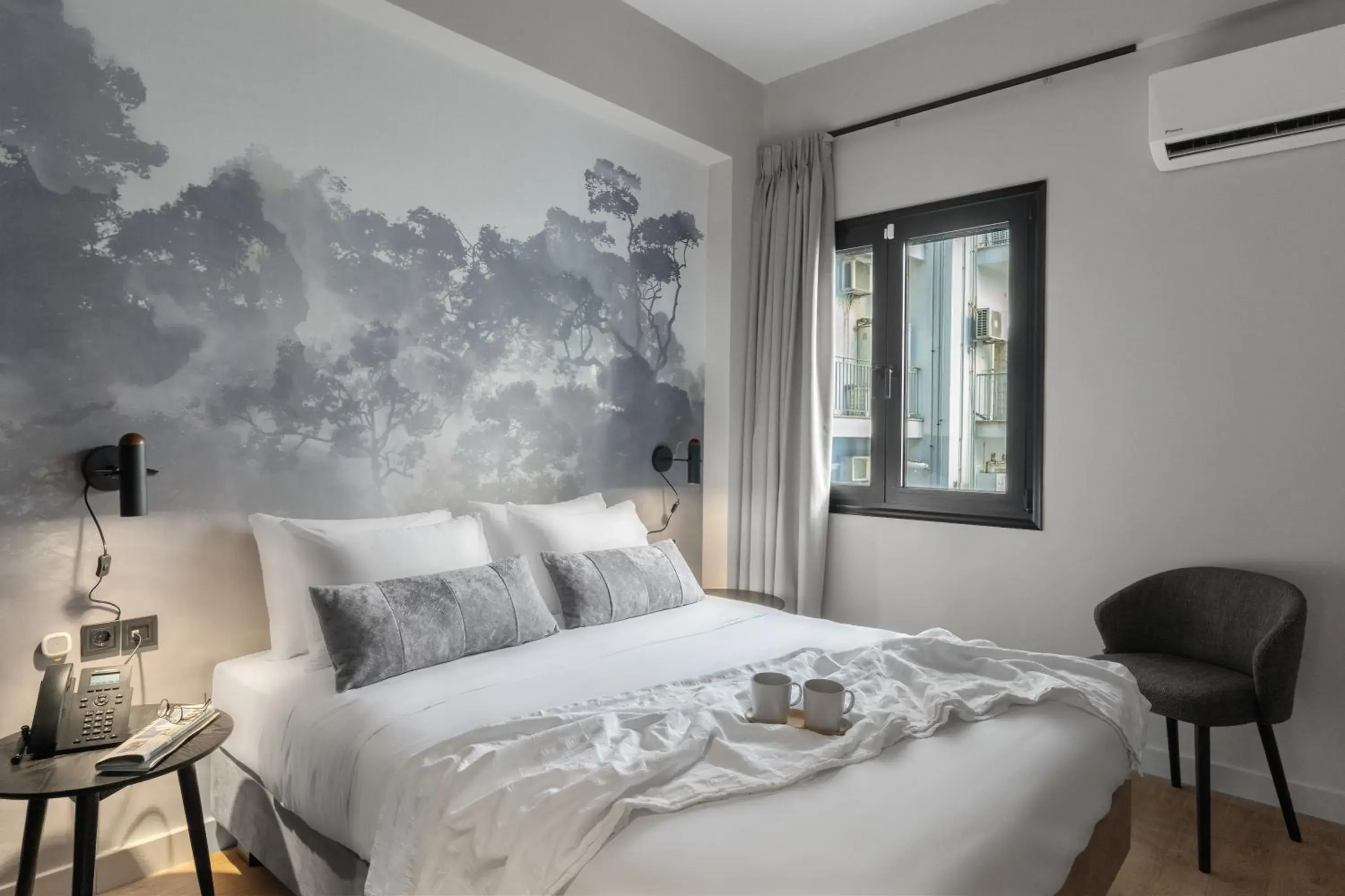 Photo of the whole room, Bed in Azur Hotel Volos Photo of the whole room, Bed in Azur Hotel Volos