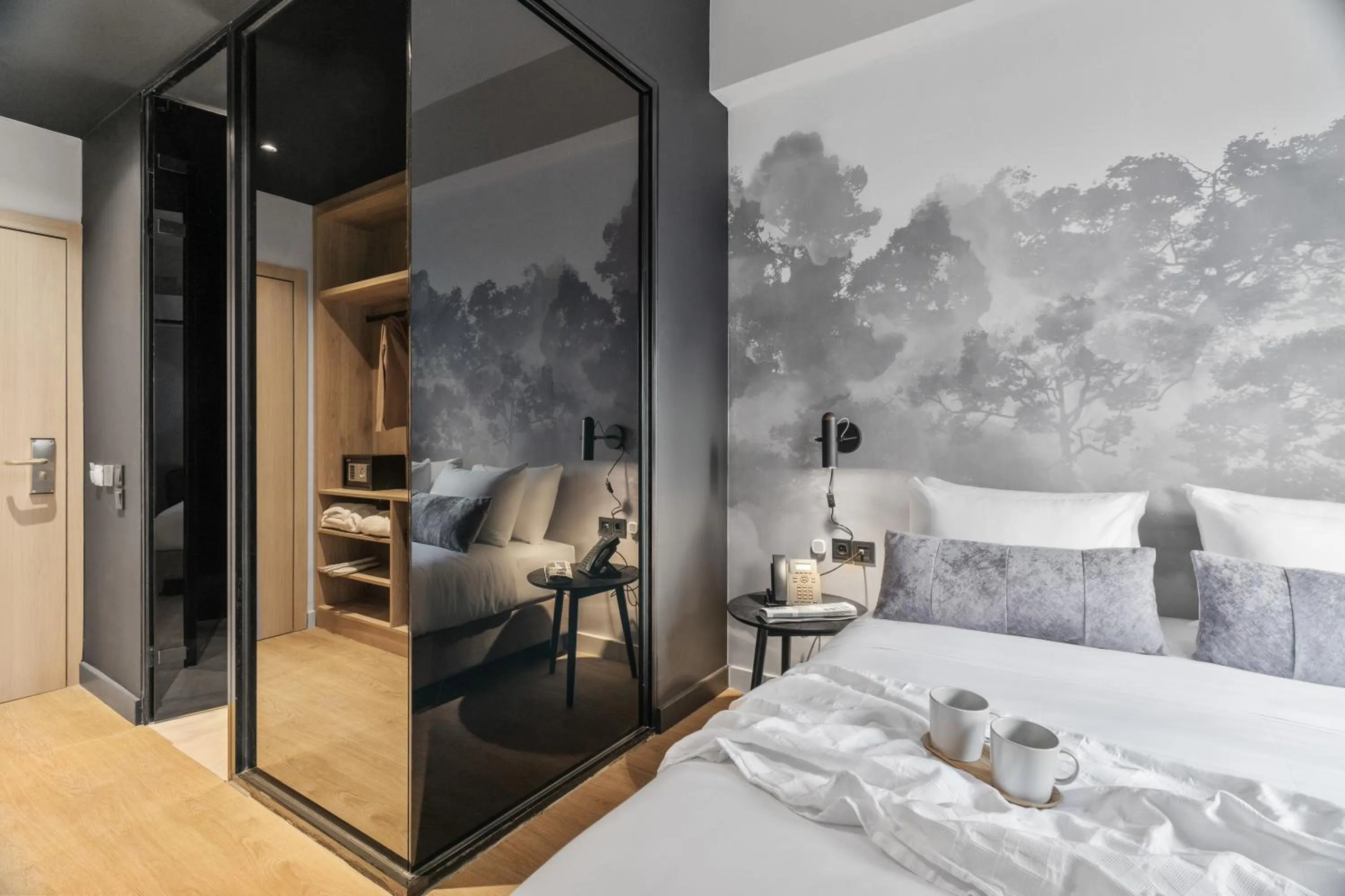 Bedroom, Bed in Azur Hotel Volos