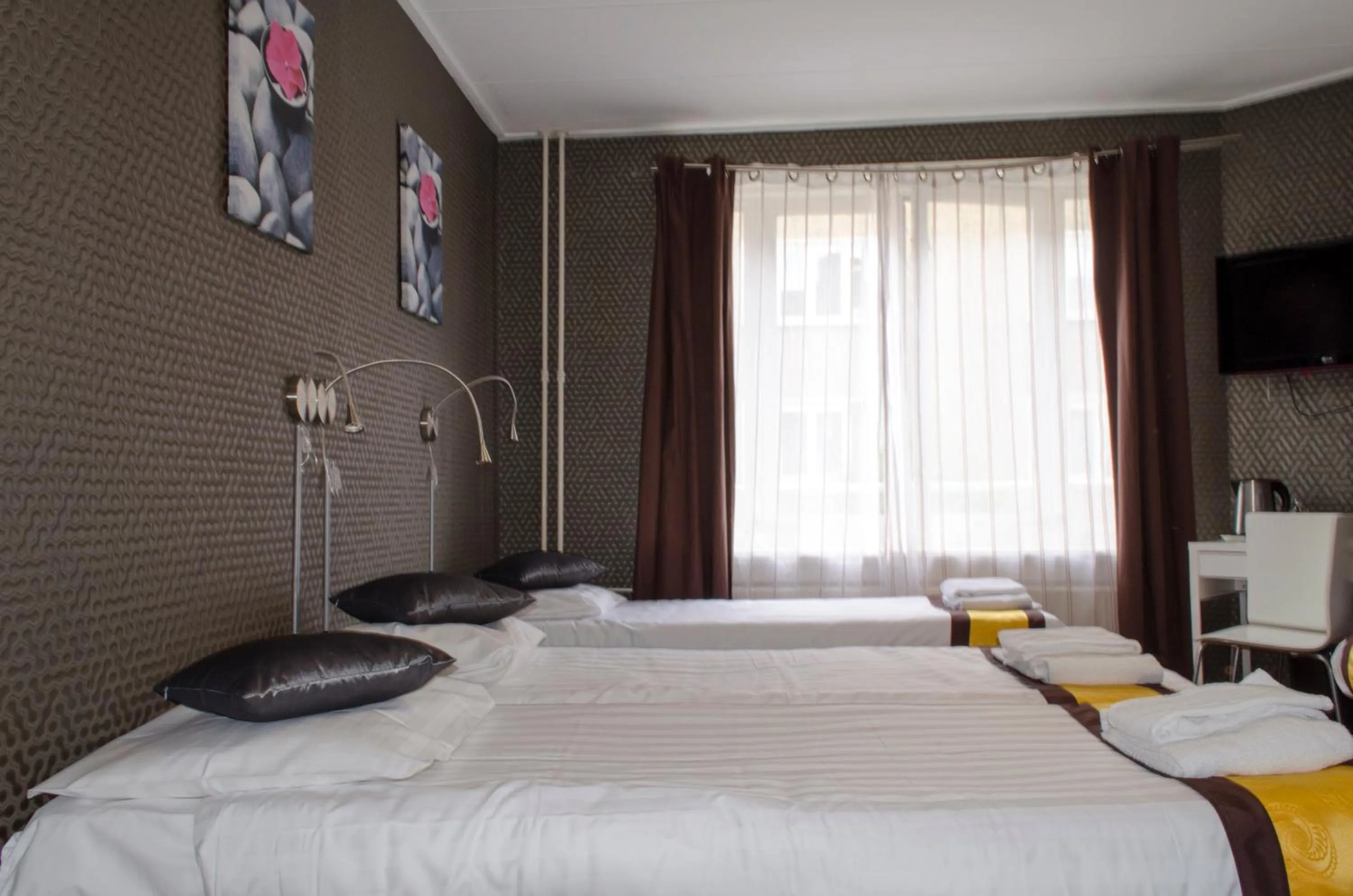 Bed in Hotel Flipper Amsterdam