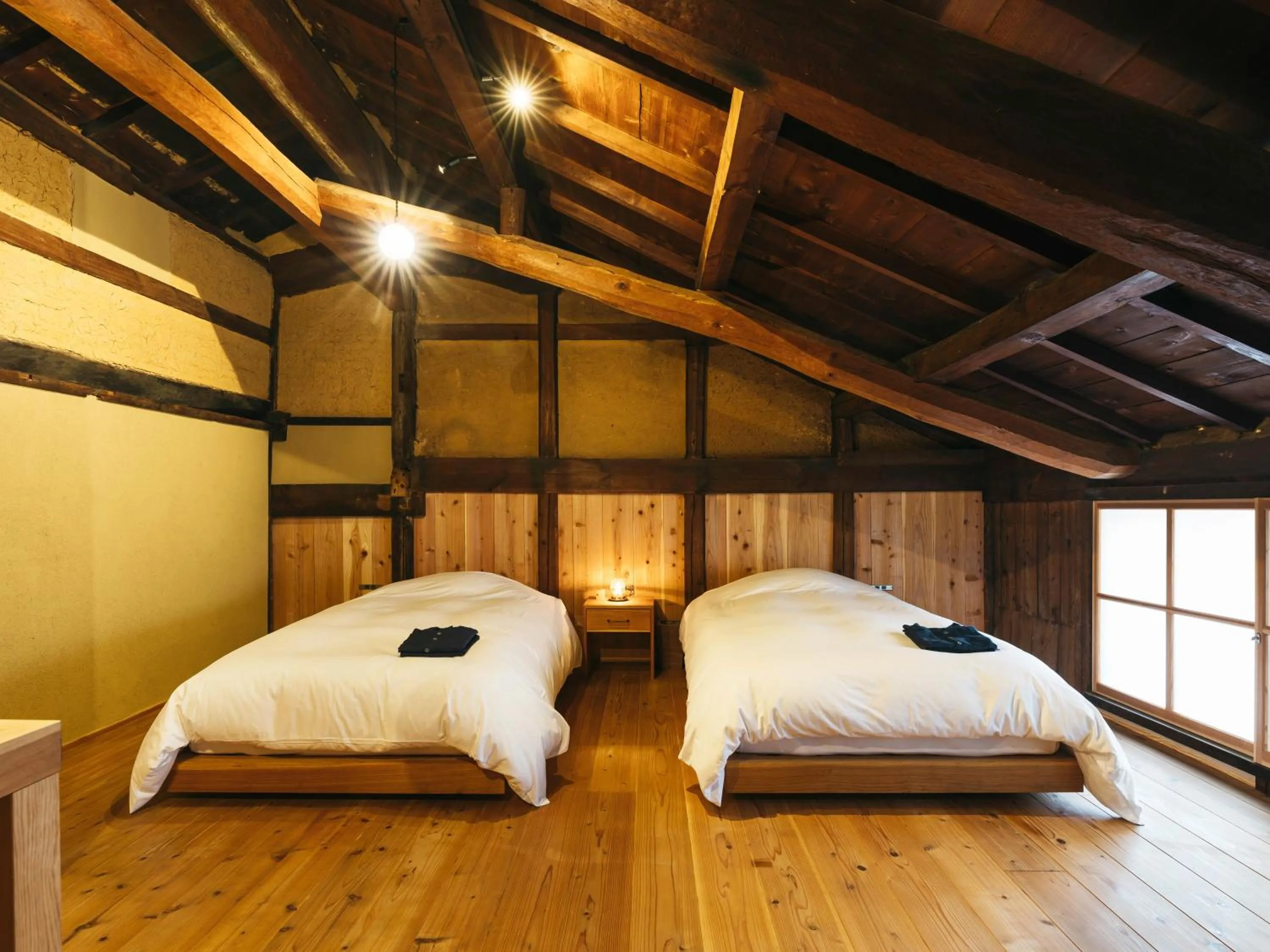 Photo of the whole room, Bed in RITA Izumo Sagiura
