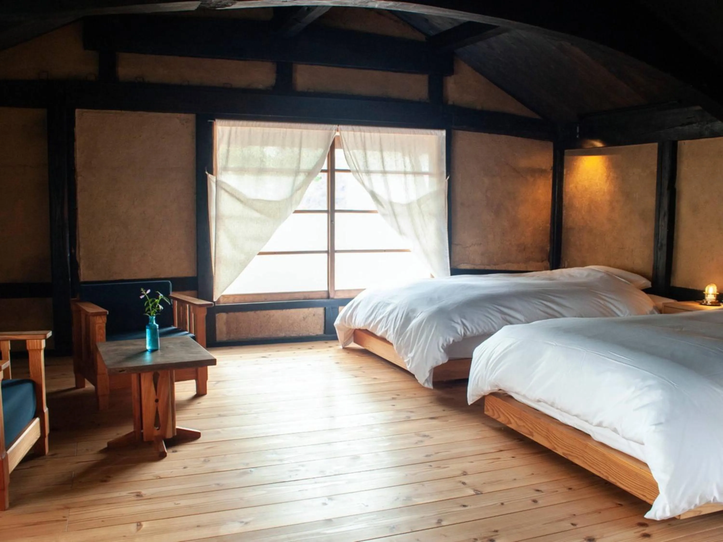 Photo of the whole room, Bed in RITA Izumo Sagiura