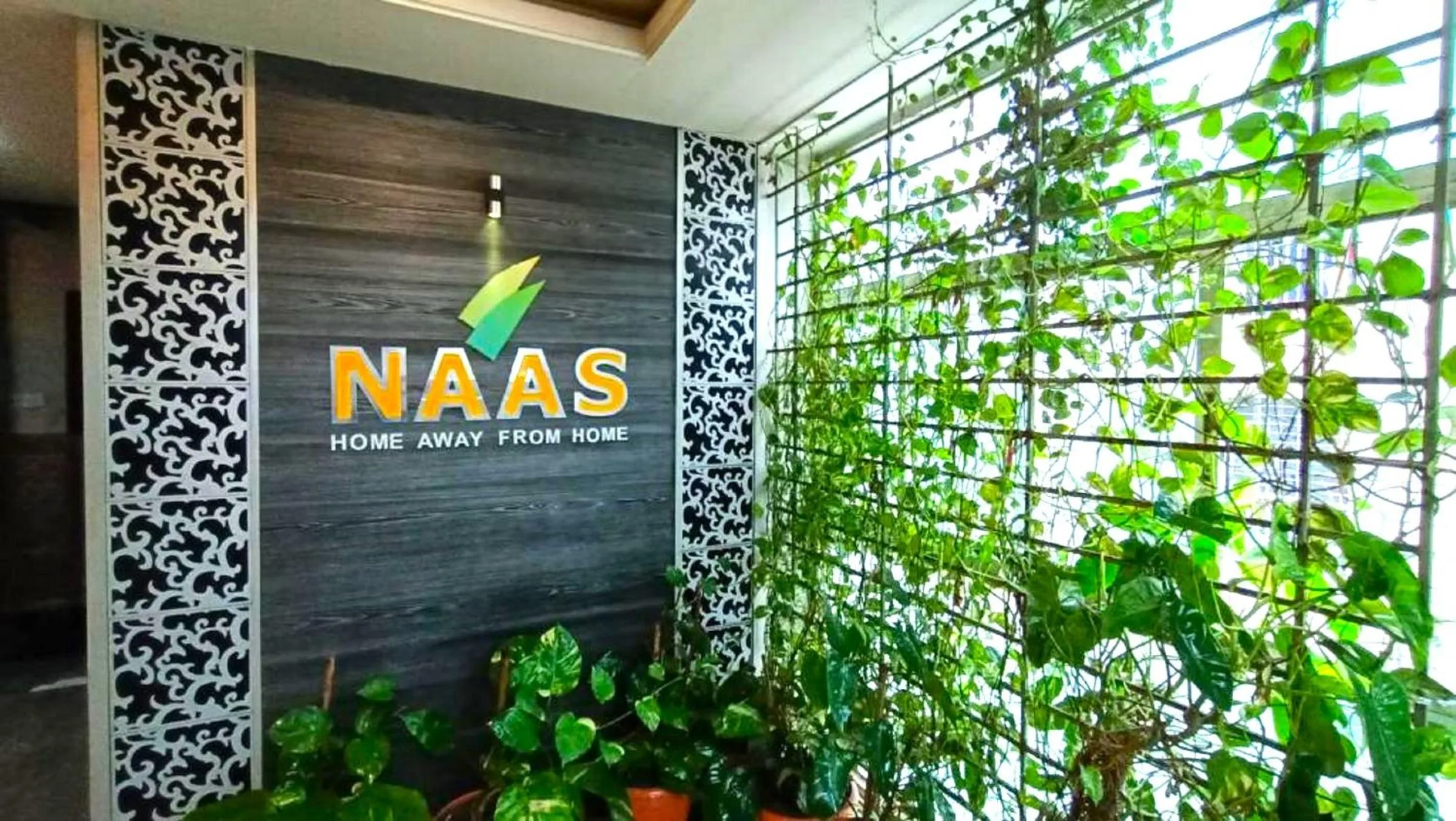 Lobby or reception in NAAS Serviced Apartments